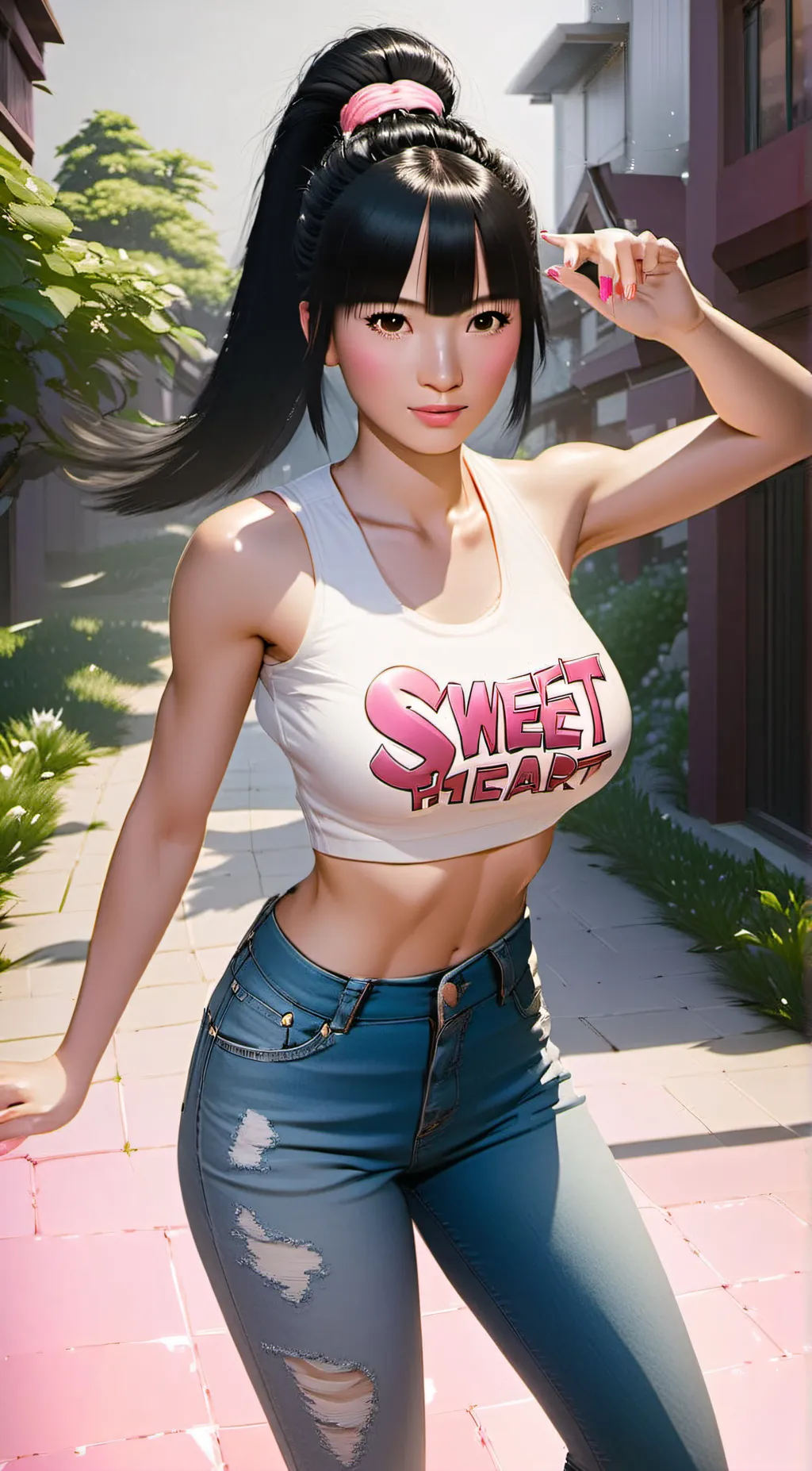 ai character: Chiyo background
