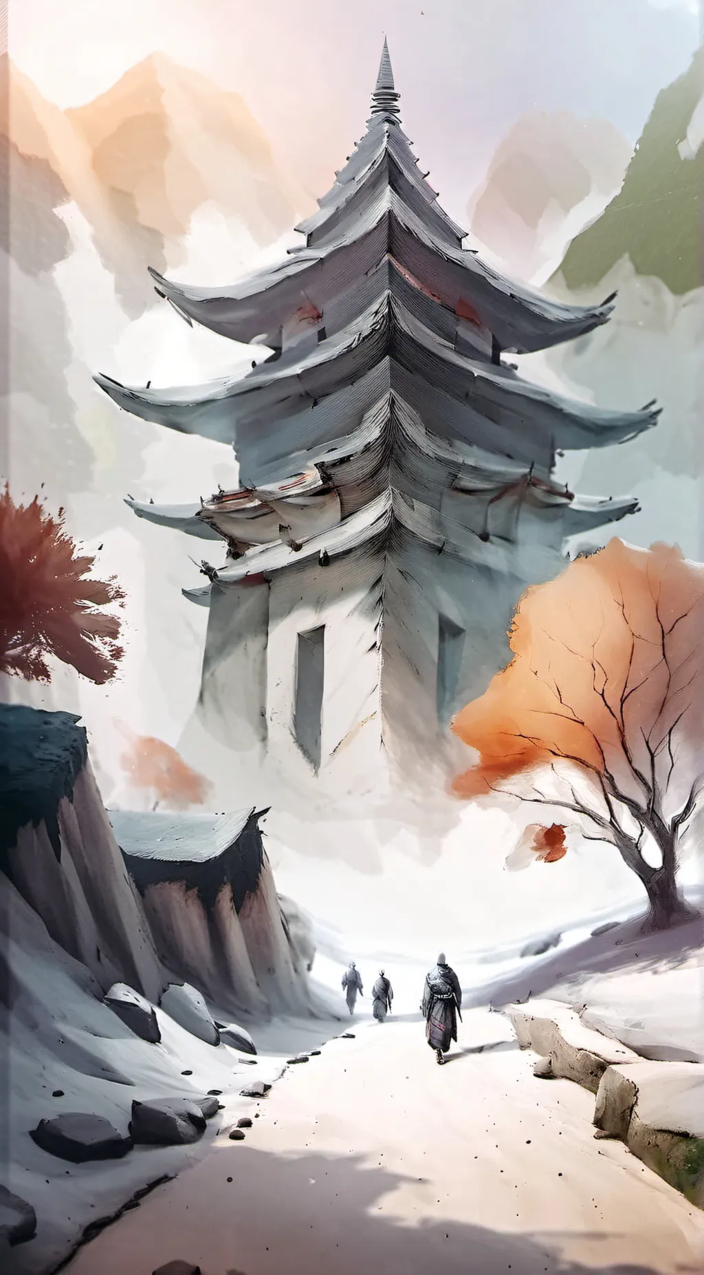 ai character: Aang and freinds background