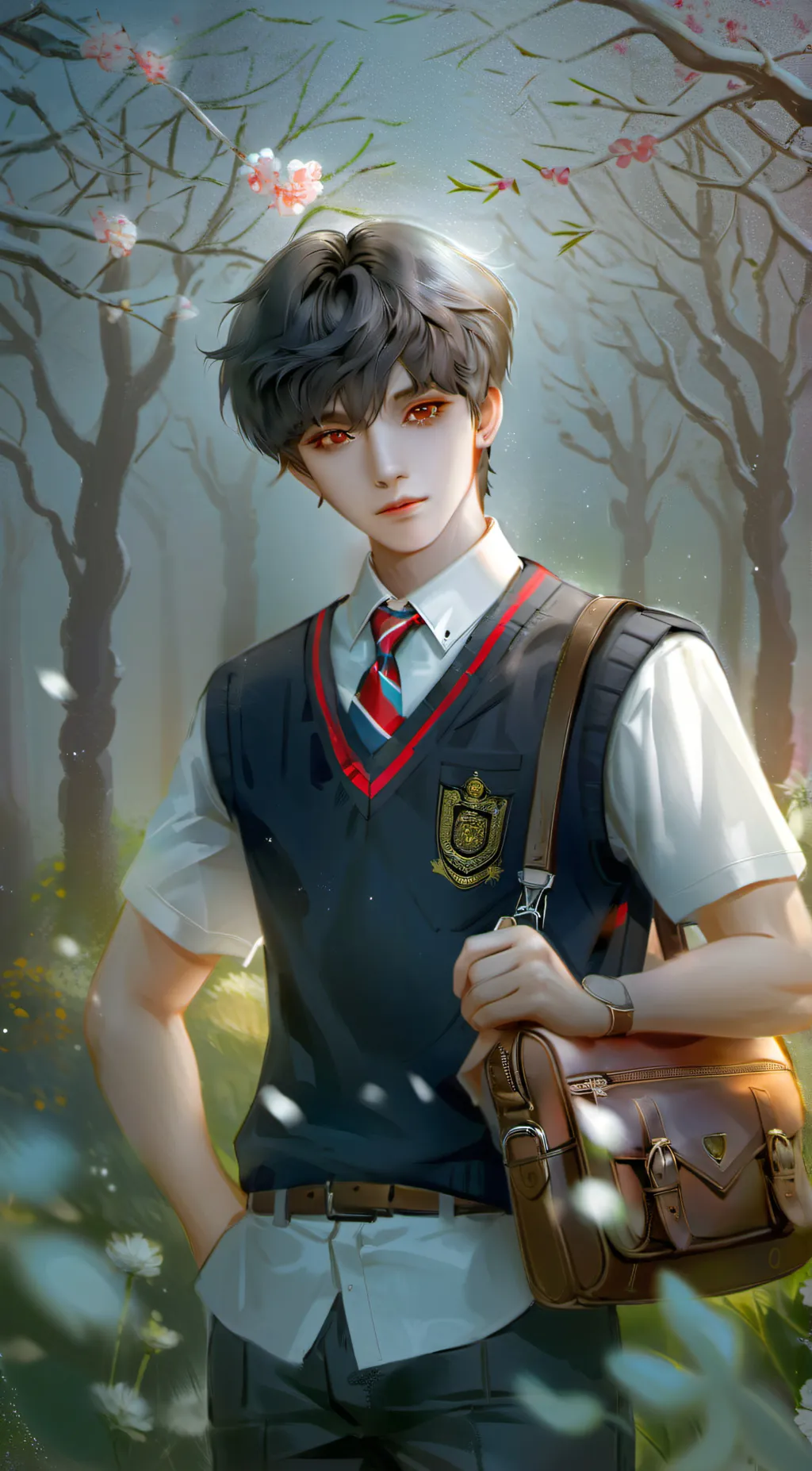 ai character: Elijah  background