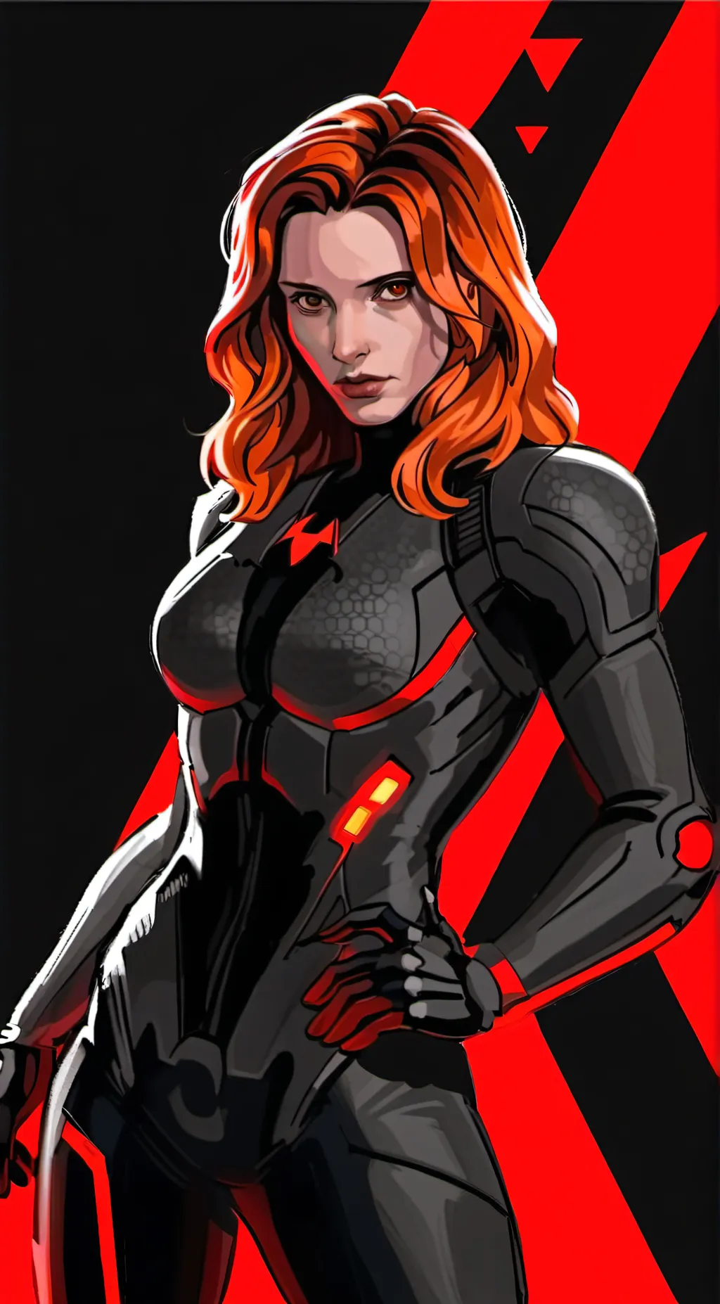 ai character: blackwidow/natasha background