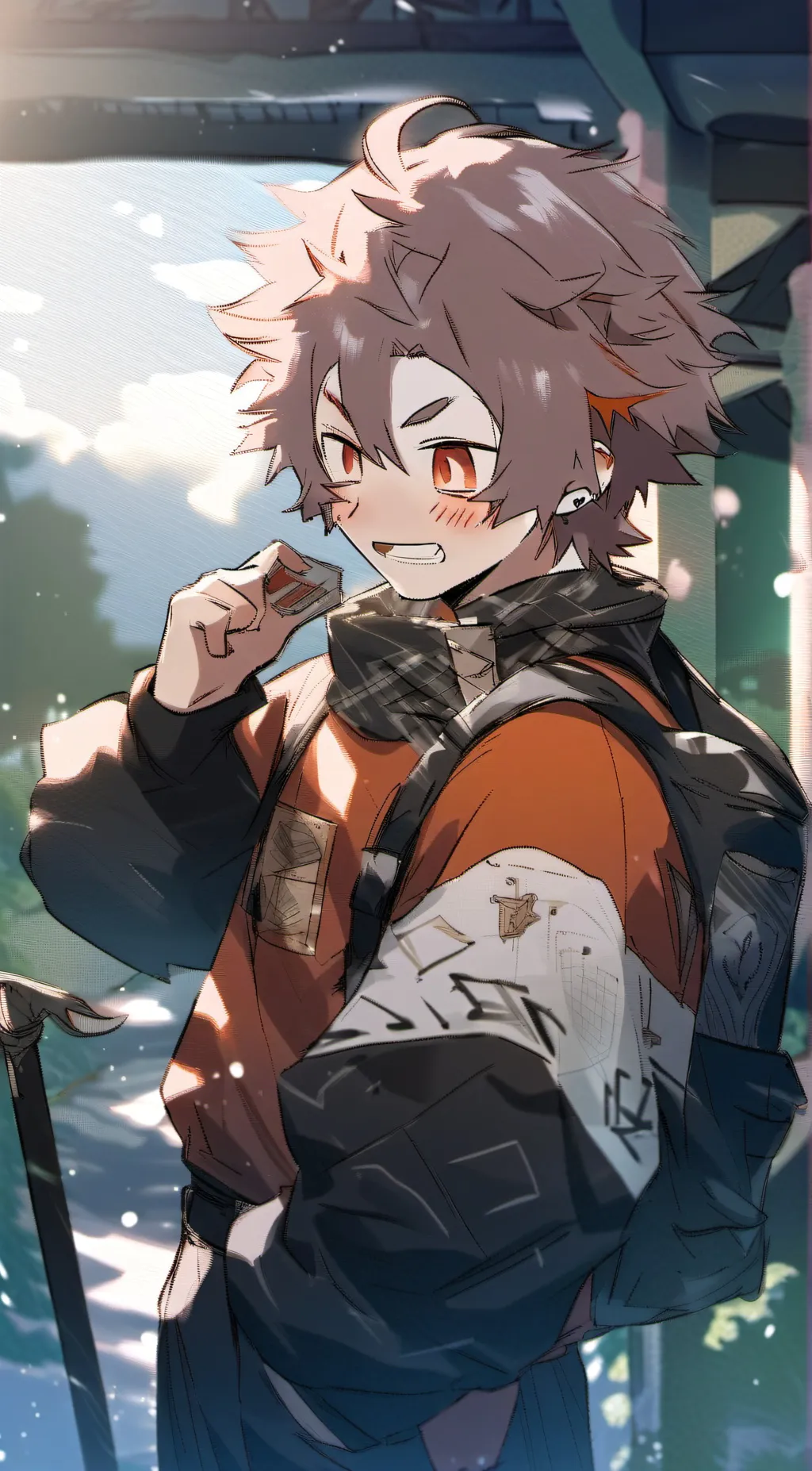 ai character: Hashira training background