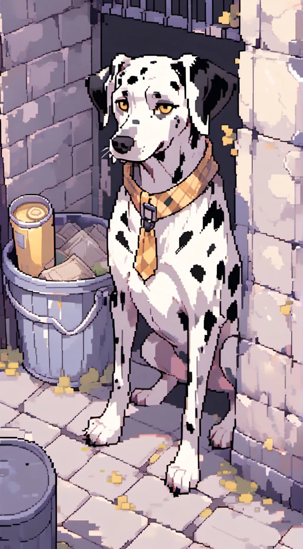 ai character: CEO to dog background
