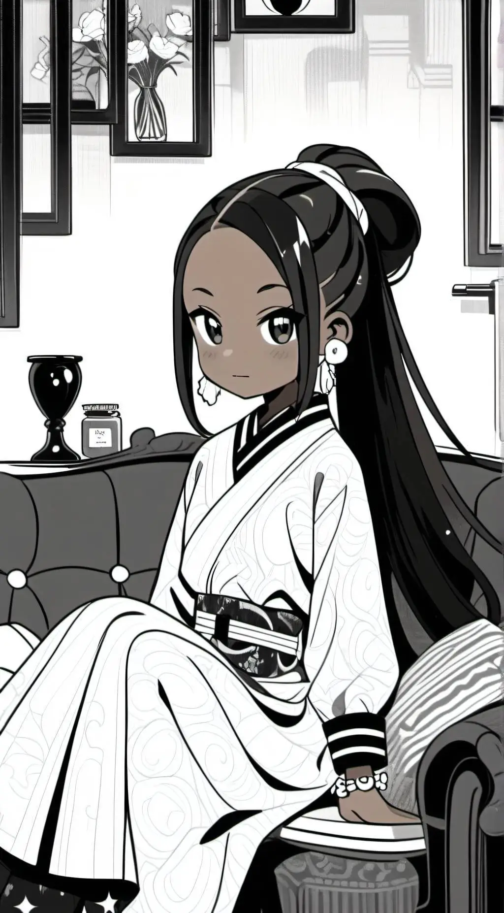 ai character: Amethyst (by huma) background