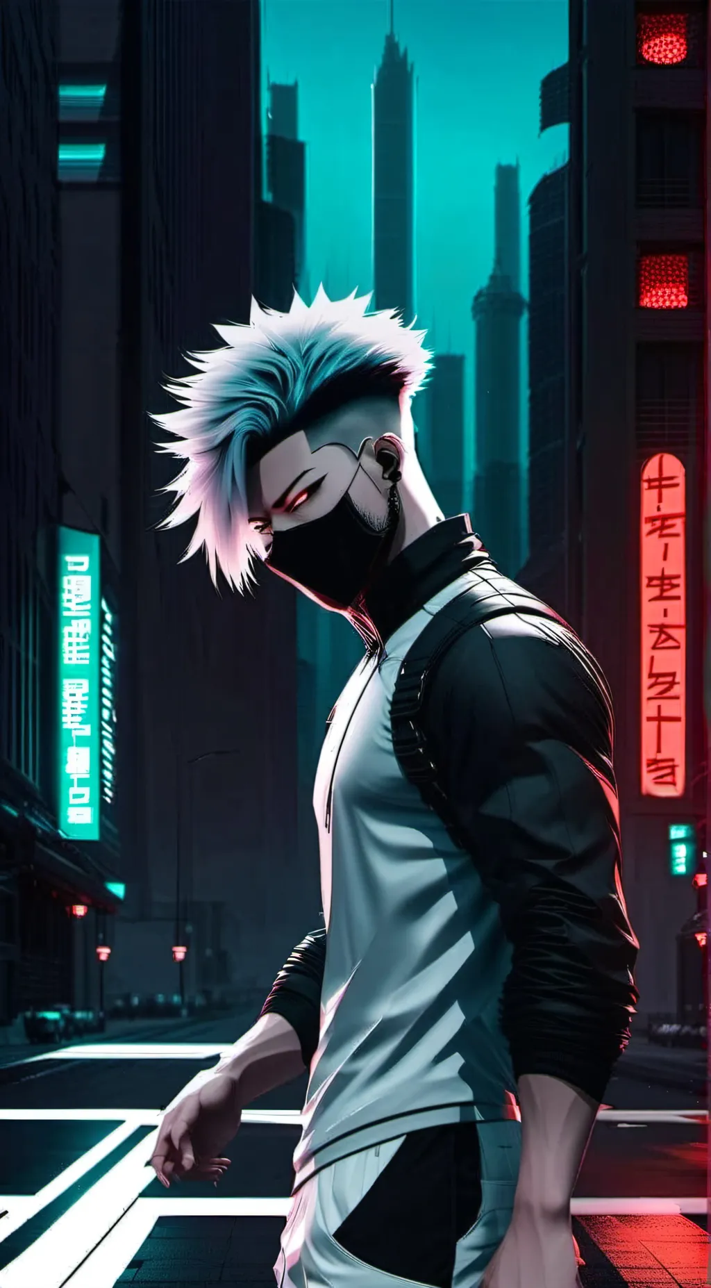 ai character: anjeleko background