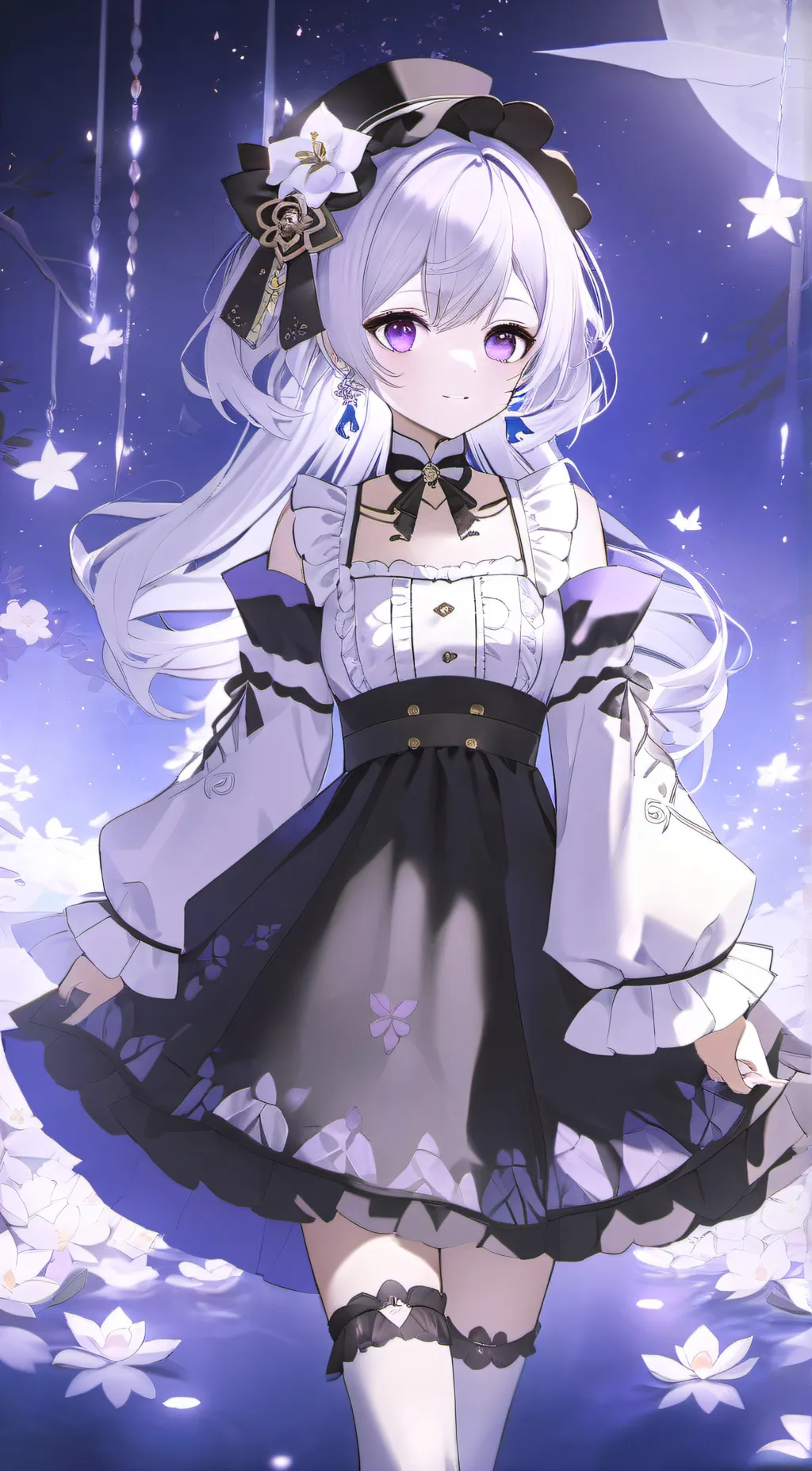 ai character: Genshin fandom background