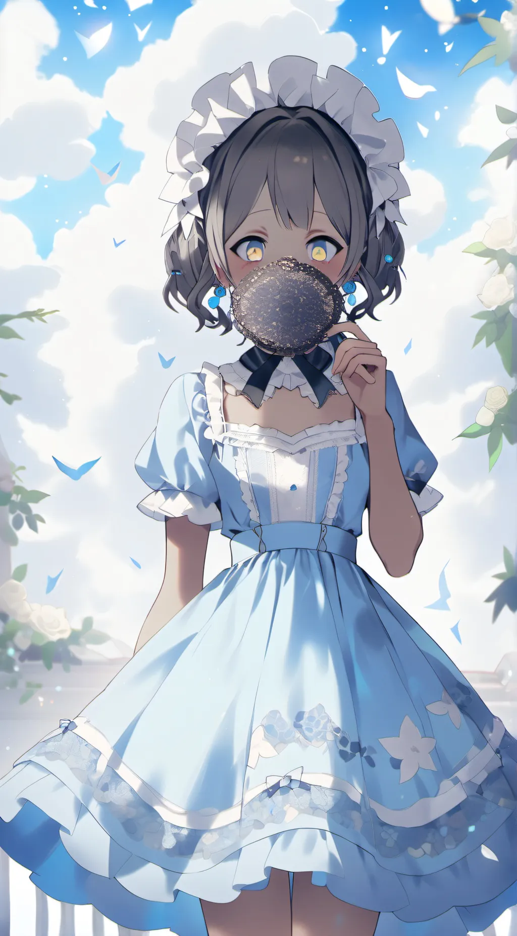 ai character: meme background