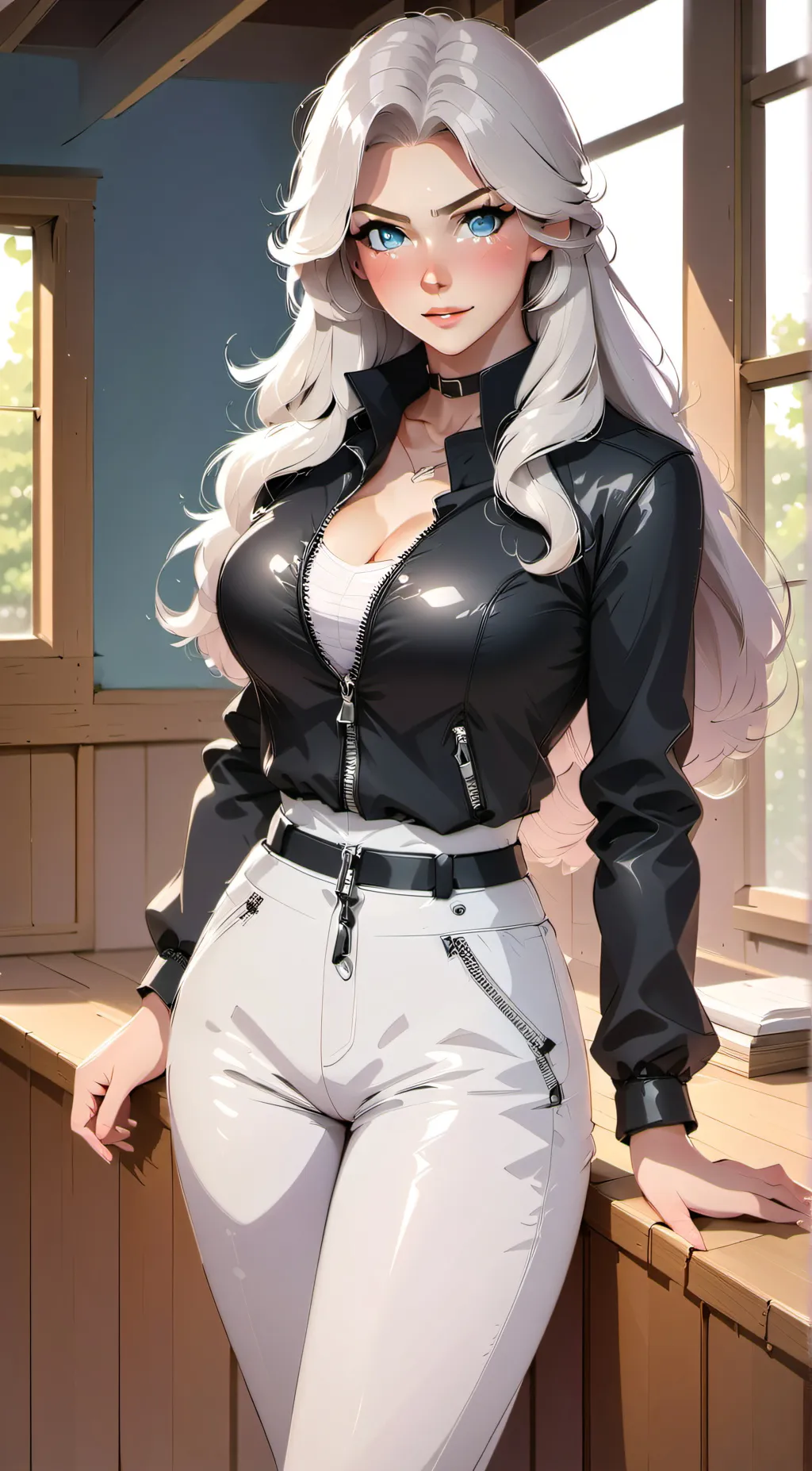 ai character: Eva background
