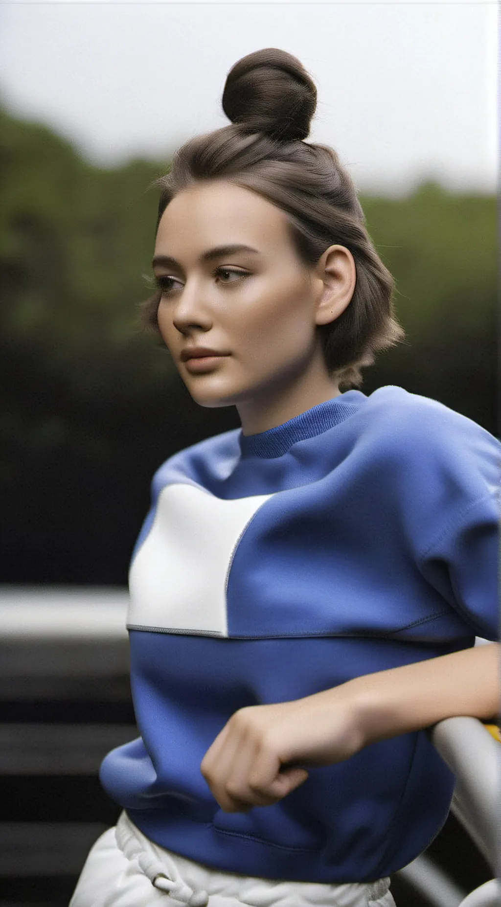 ai character: Casey  background