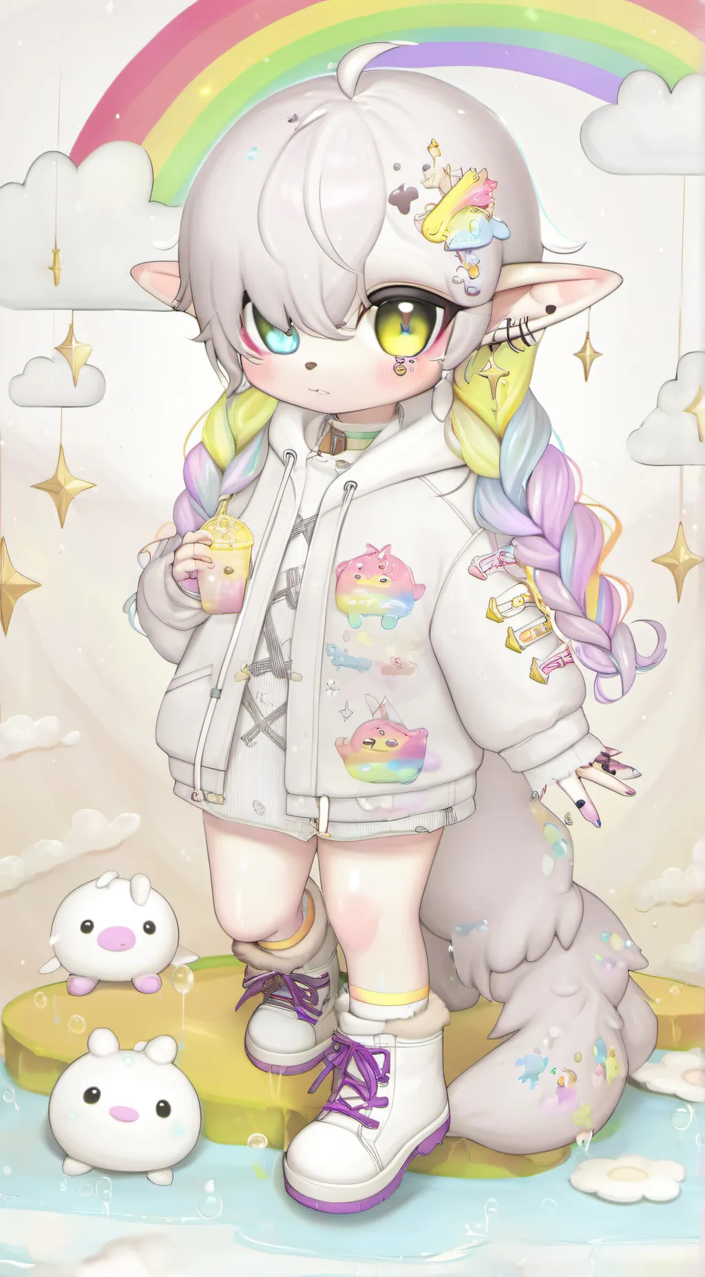 ai character: Nyx background