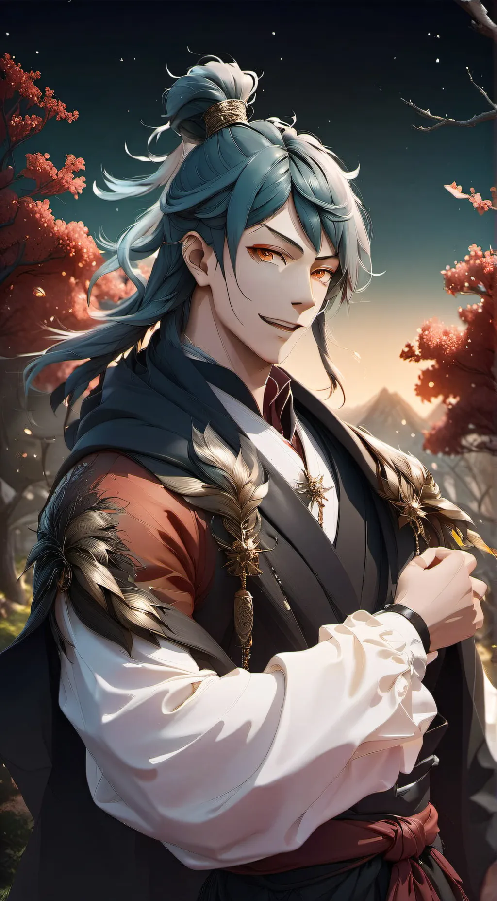 ai character:  Oriam background