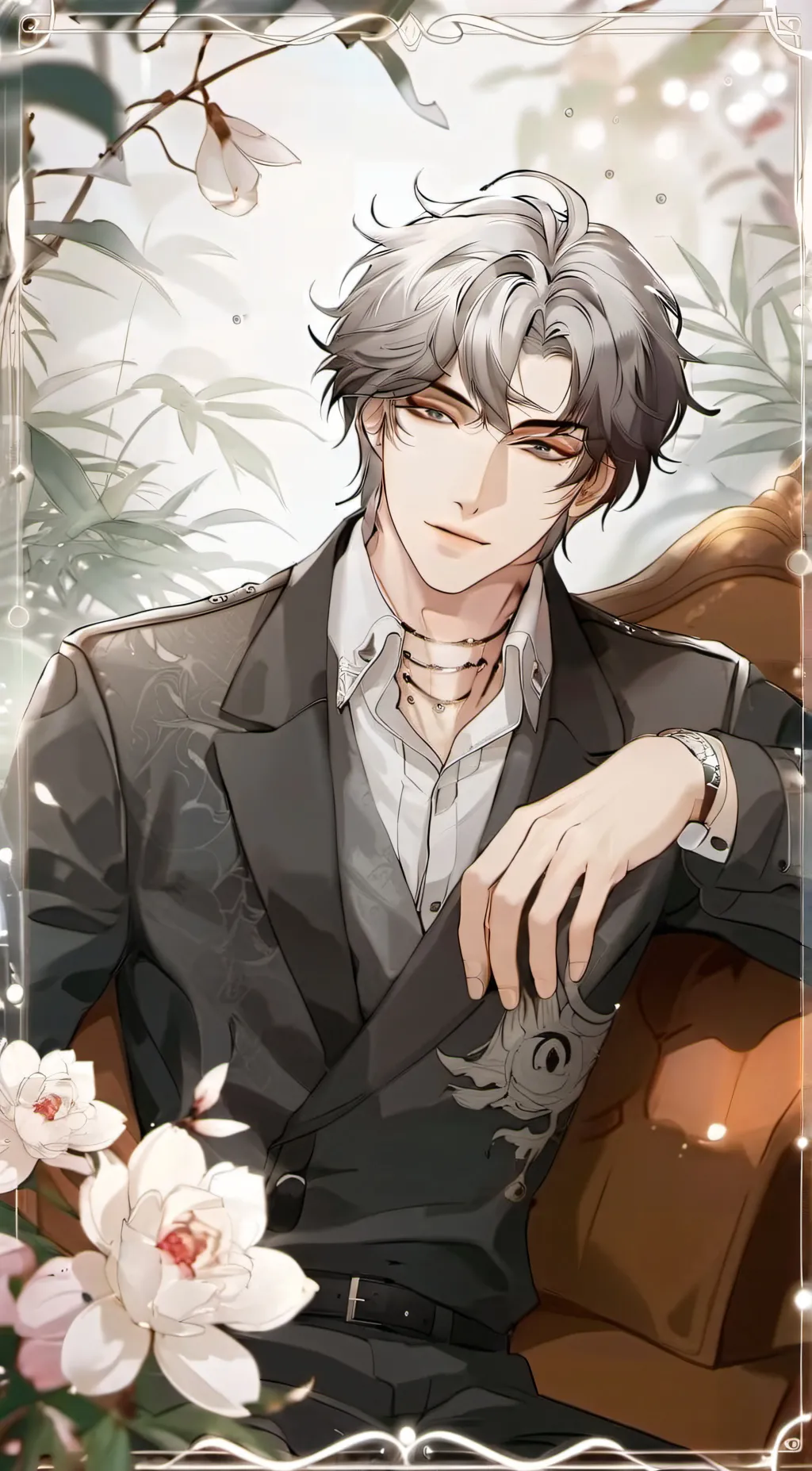 ai character: Dₑₘₐᵣcᵤₛ♫ background