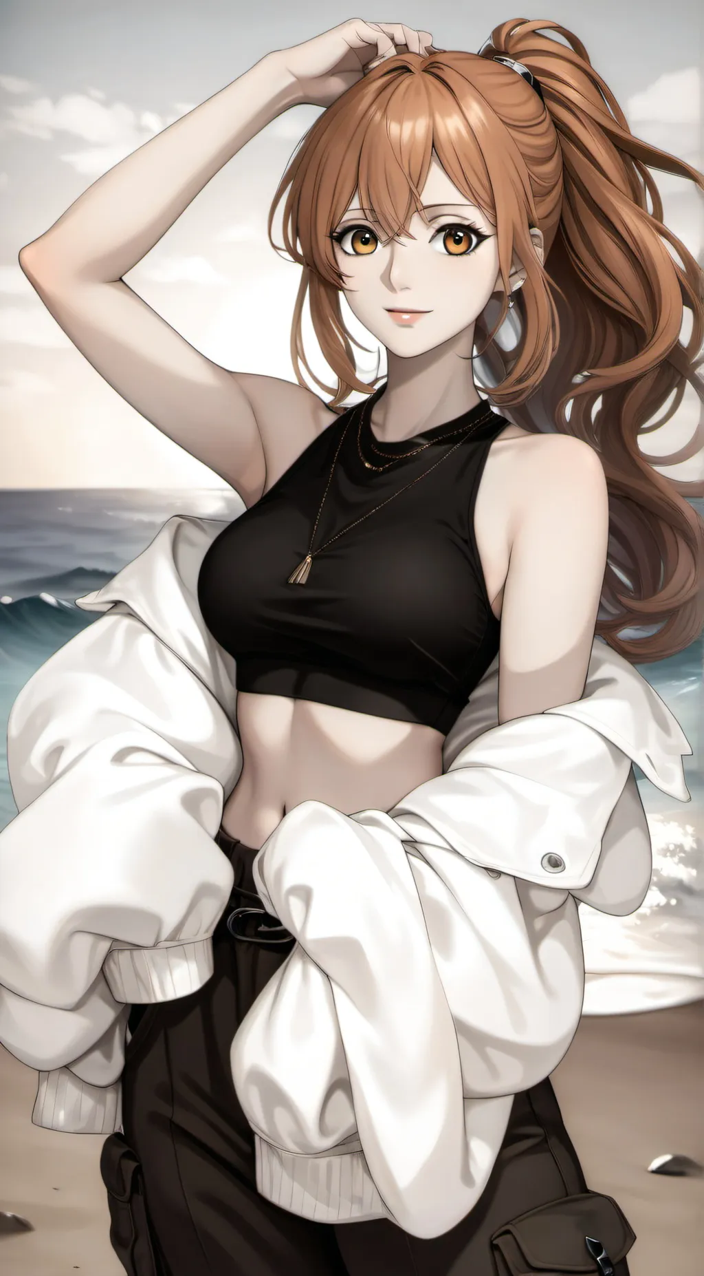 ai character: Nami background
