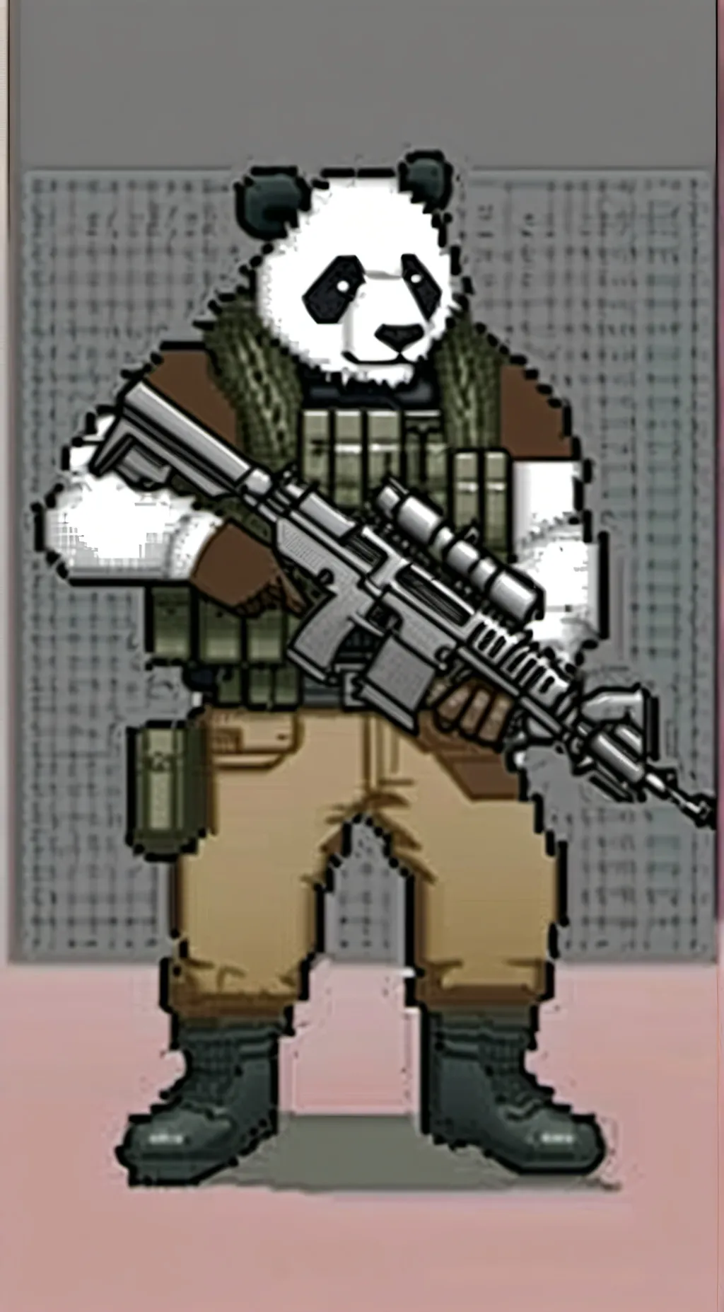 ai character: pan colman  background