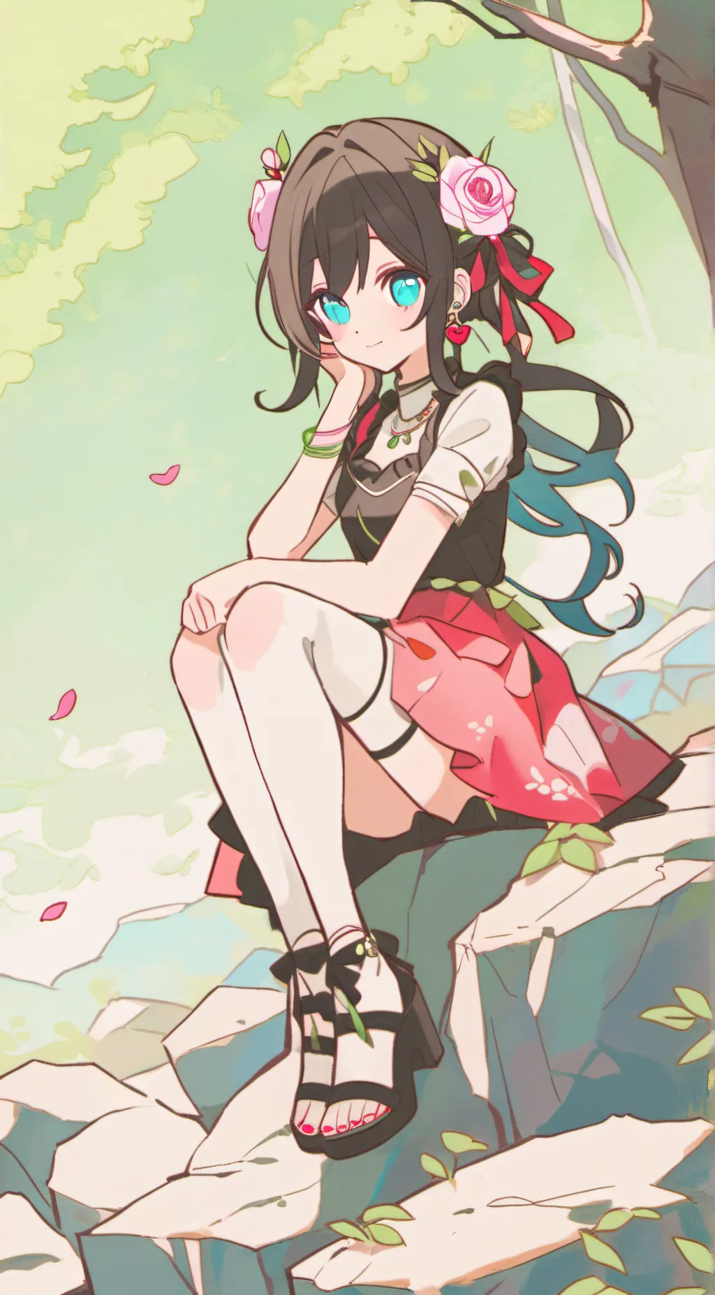 ai character: Olivia  background