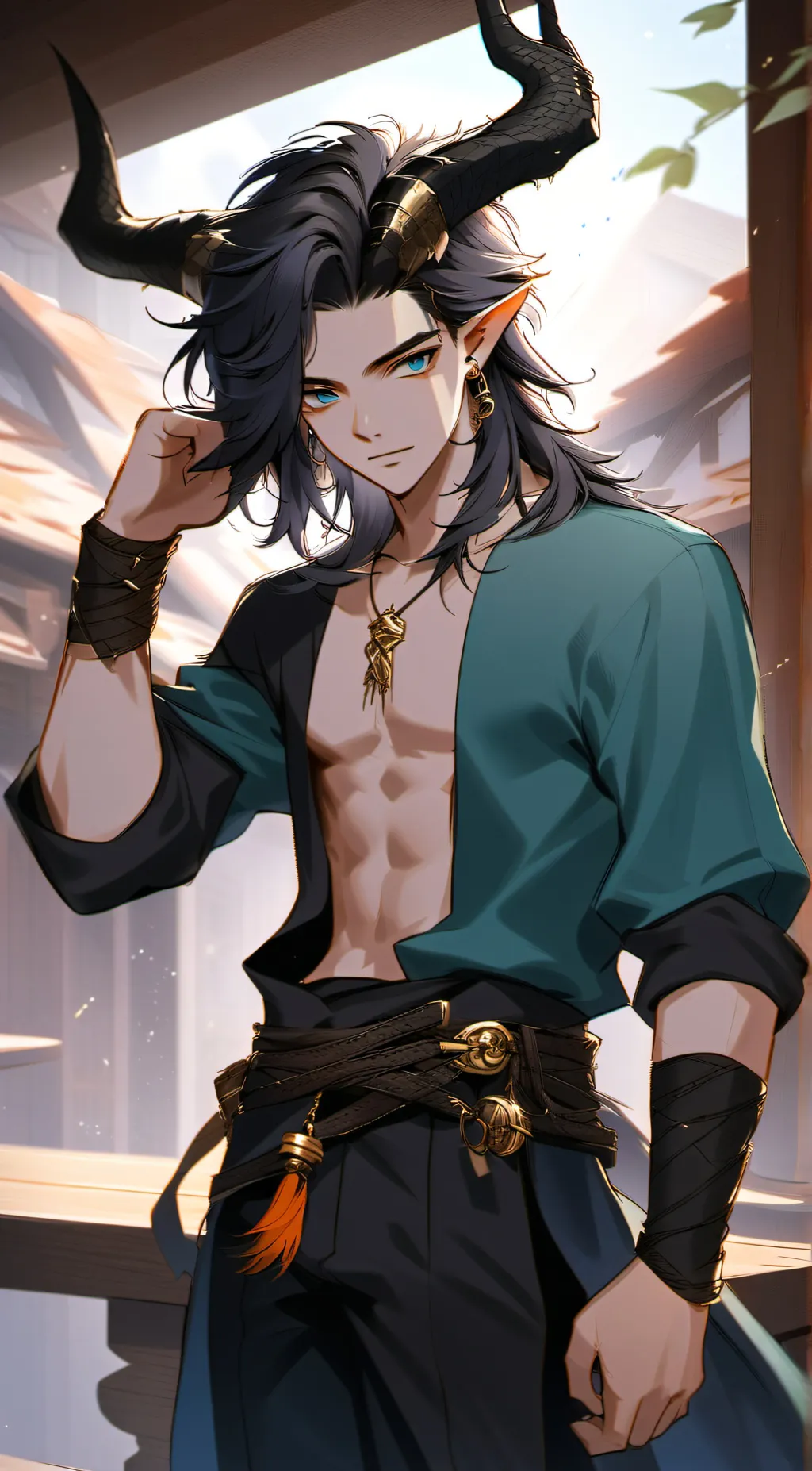 ai character: Tyr background