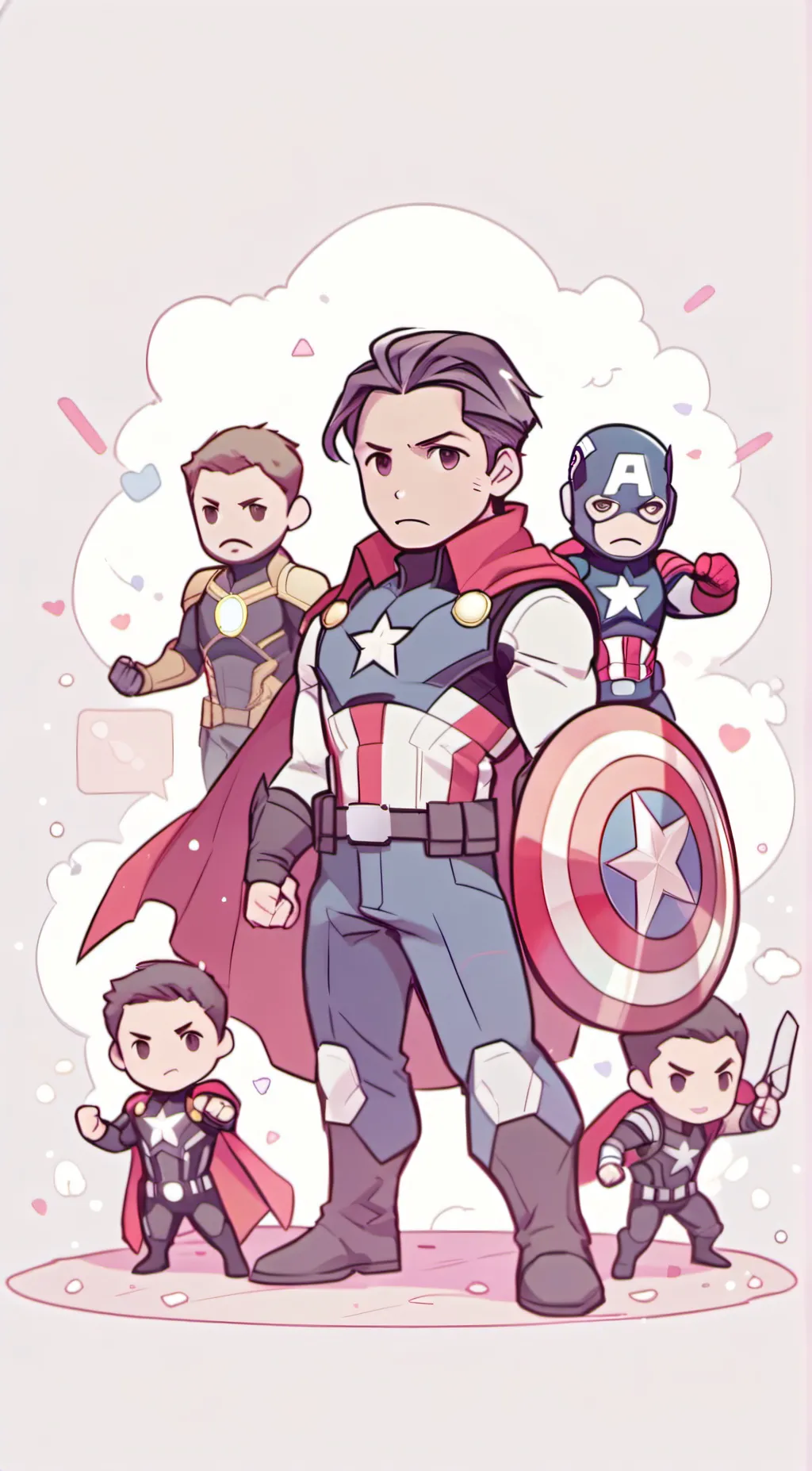 ai character: Avengers X Y/n background