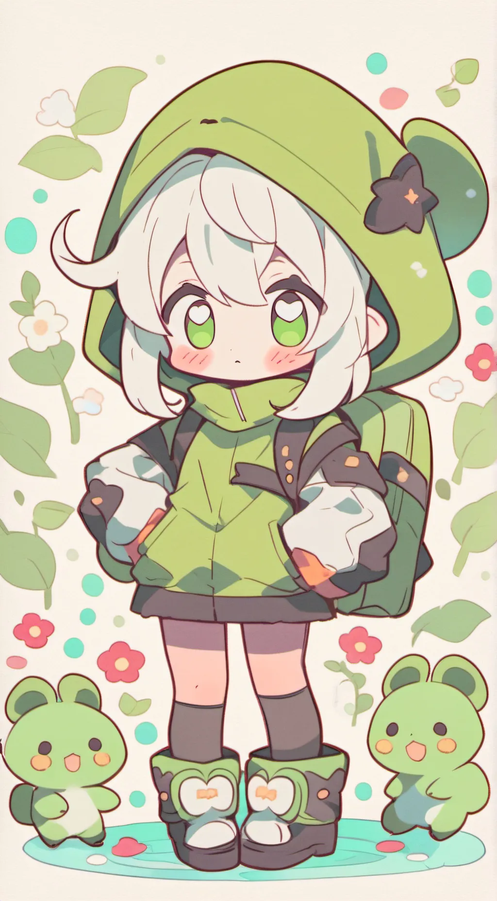 ai character: Lilly  background