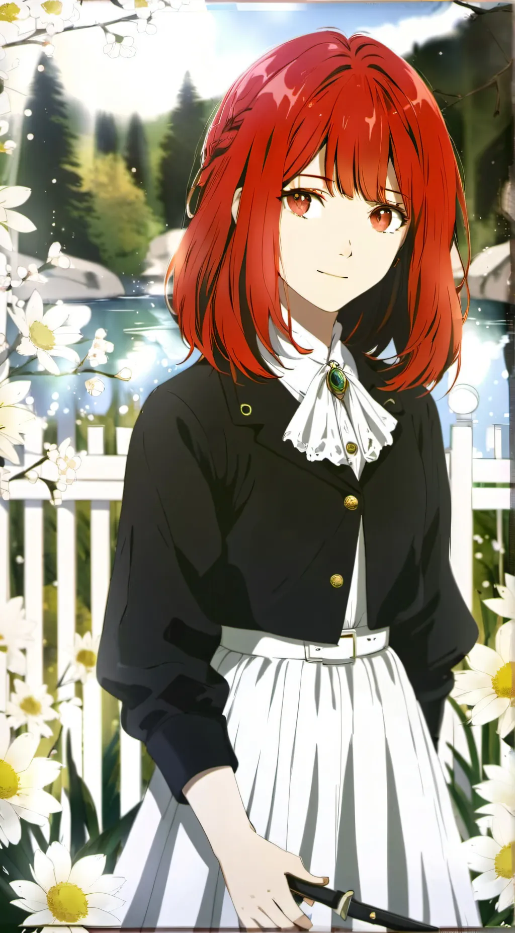 ai character: Renee  background