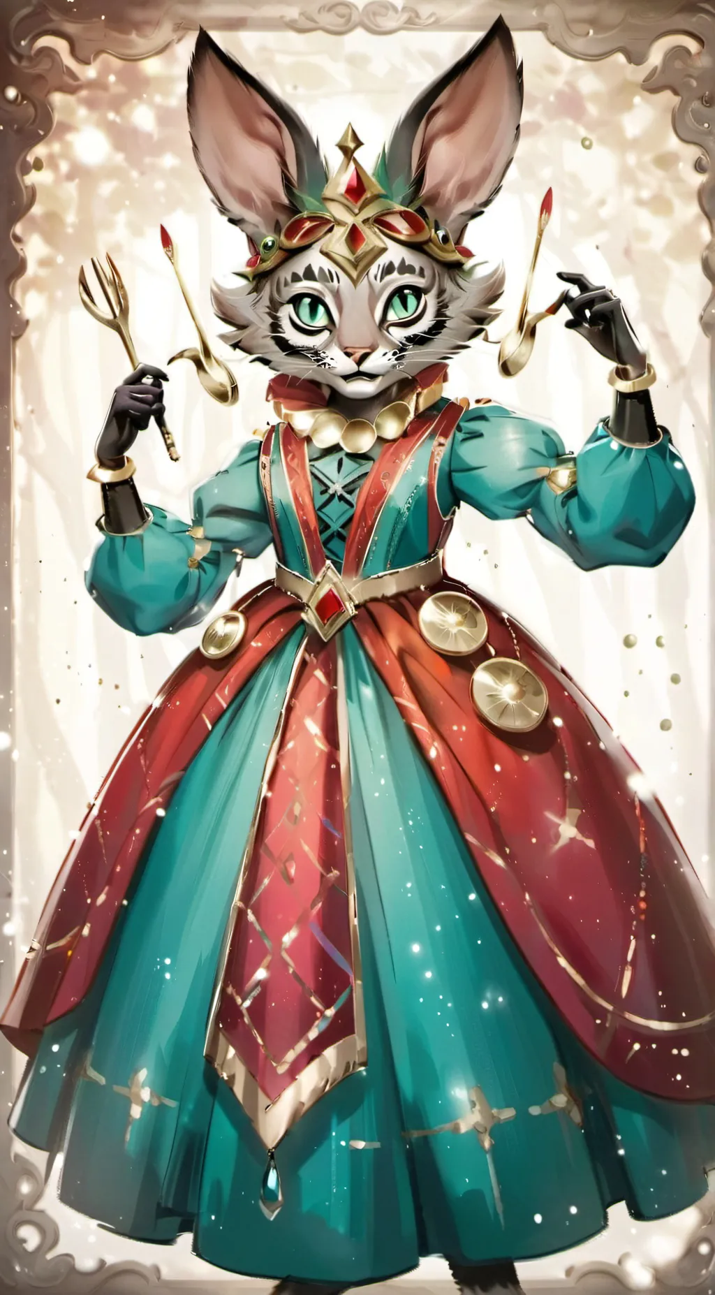 ai character: Miss Cleocatra  background