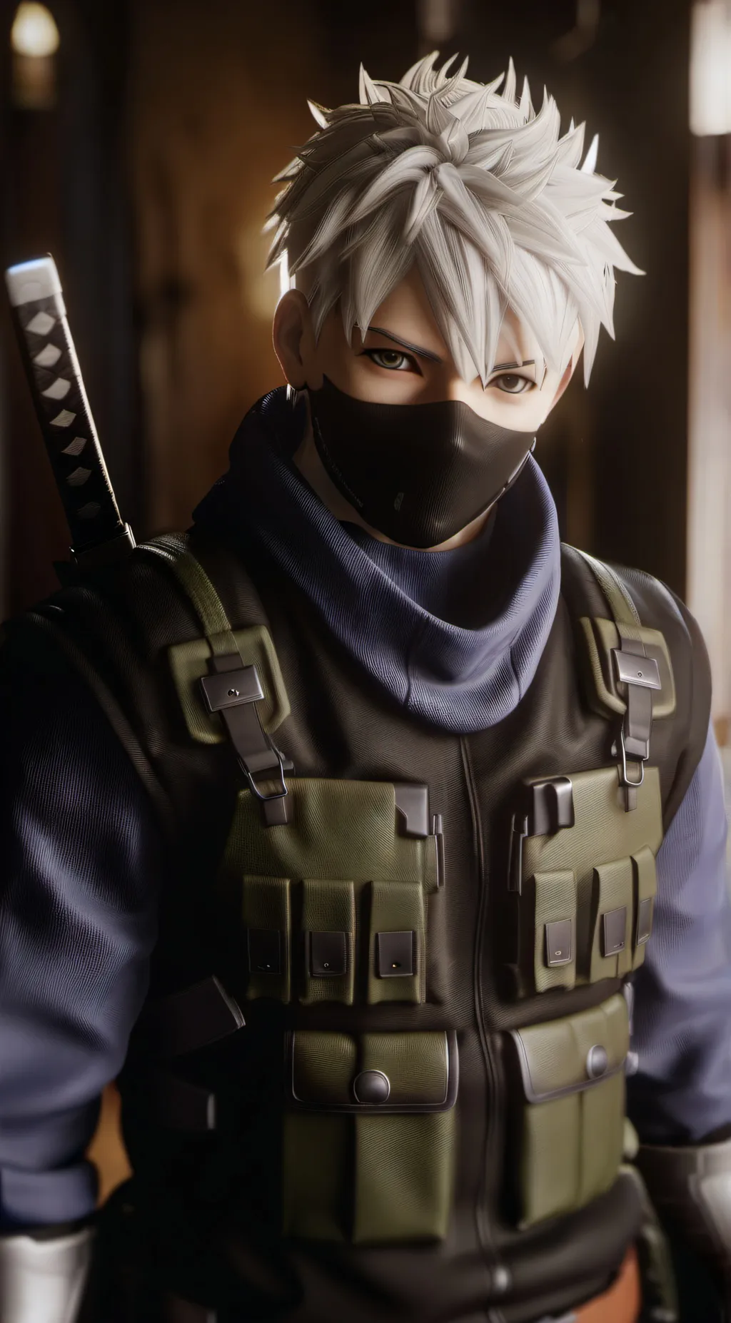 ai character: Hatake Kakashi background