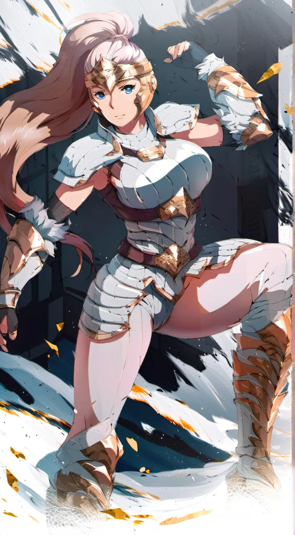 ai character: Claudia Levantine background