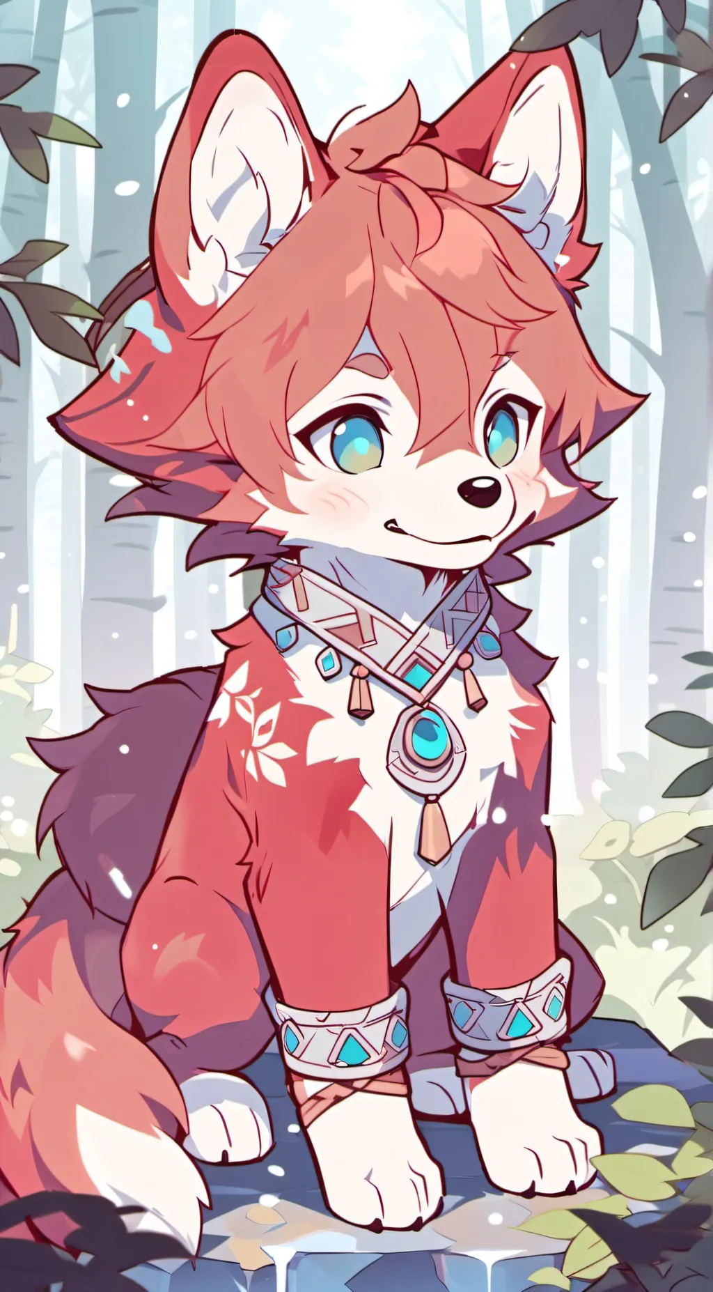 ai character: Pipi! (｡•̀ᴗ-)✧ background