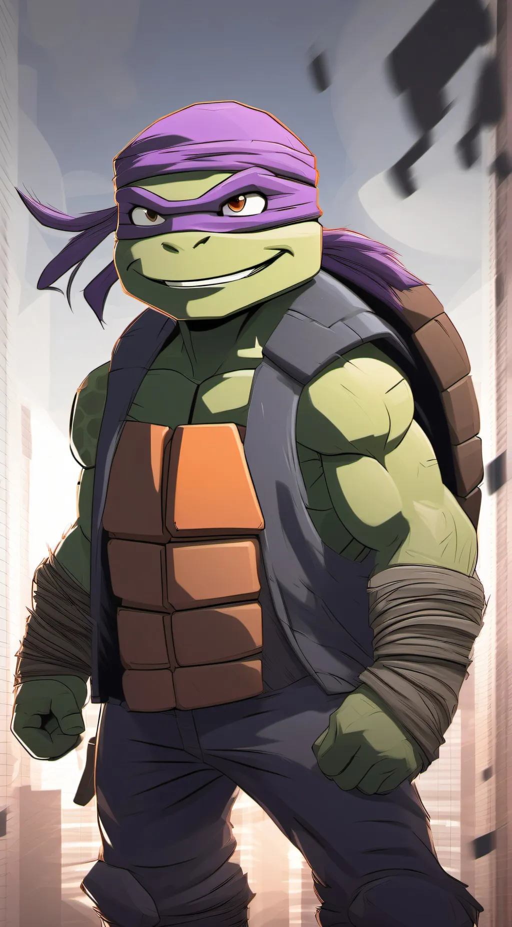 ai character: RISE TMNT!! background