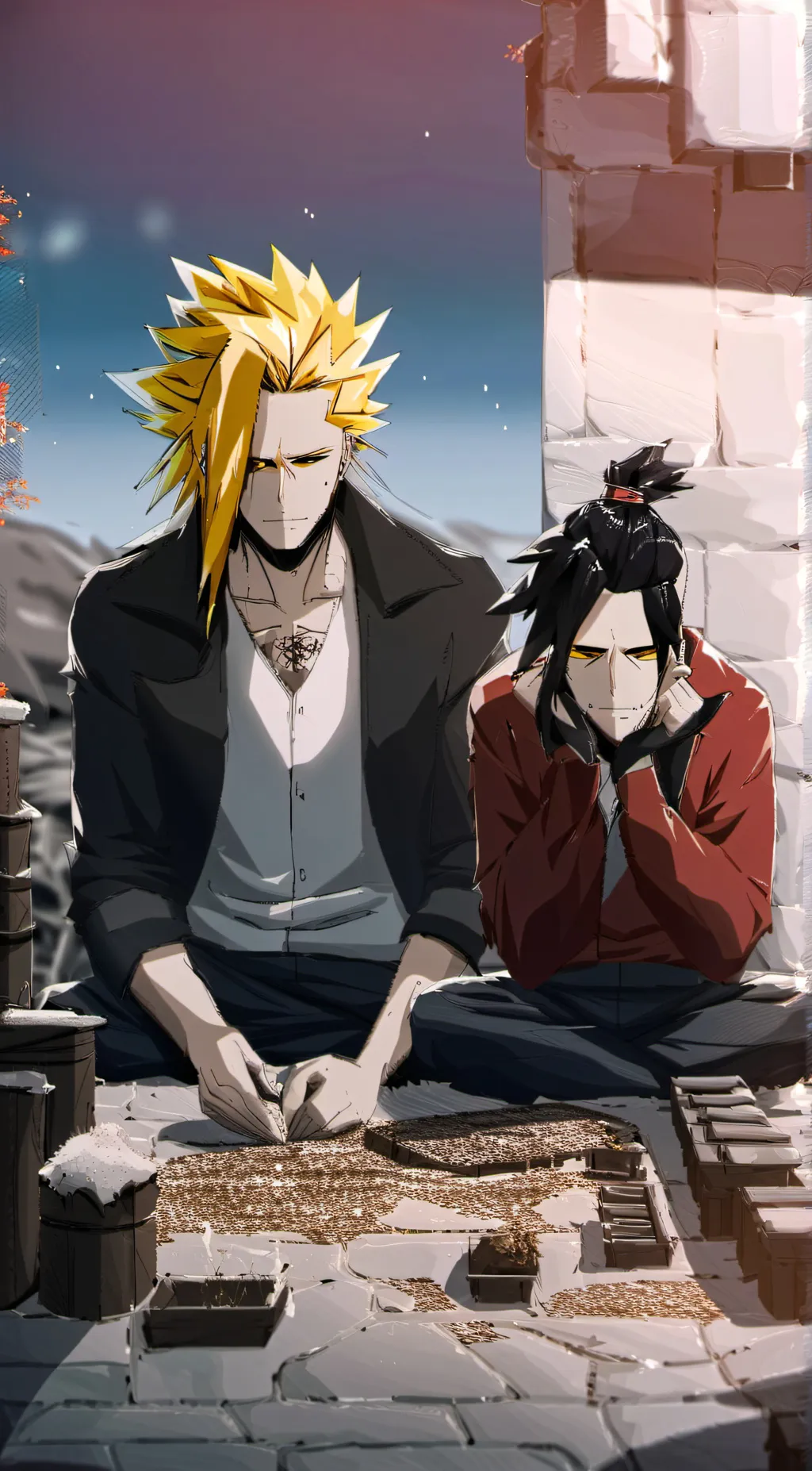 ai character: erasermight background