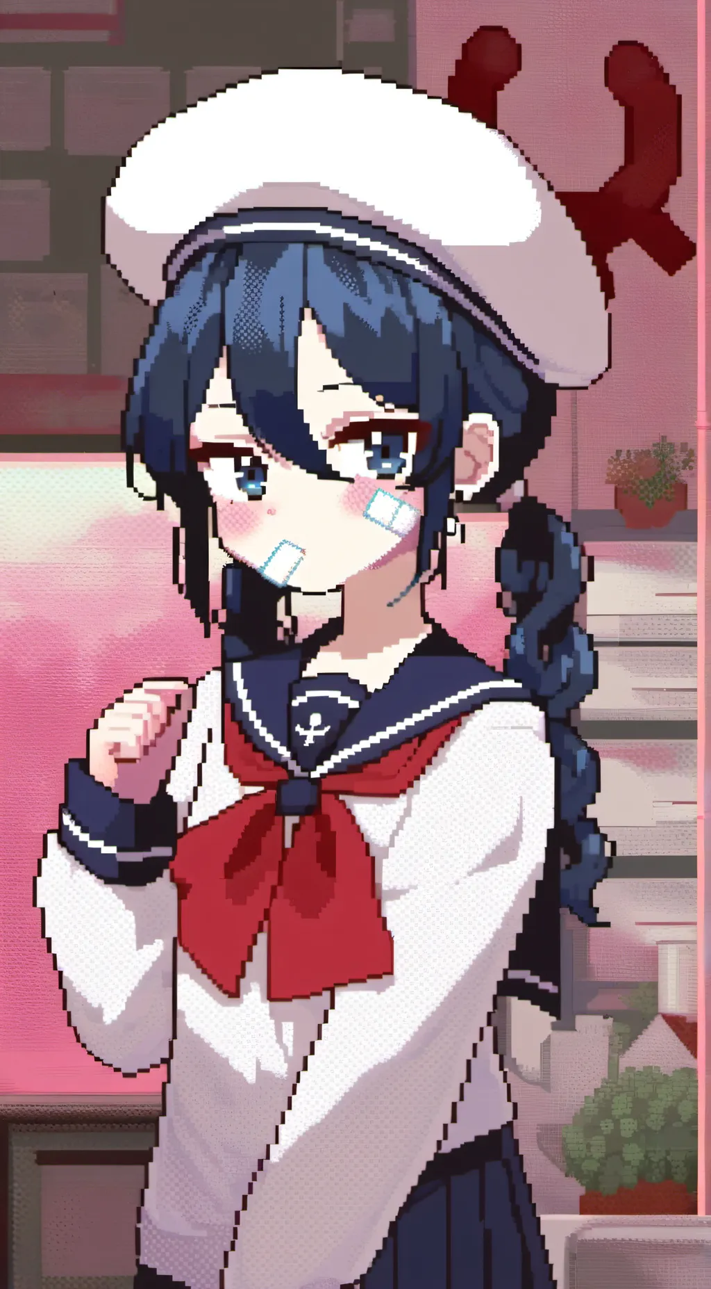 ai character: Sailor  background