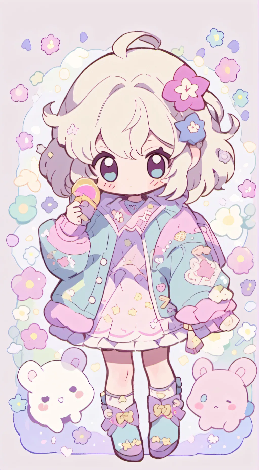 ai character: Evelyn background