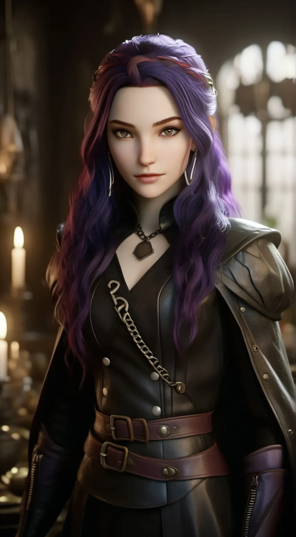ai character: Descendants background
