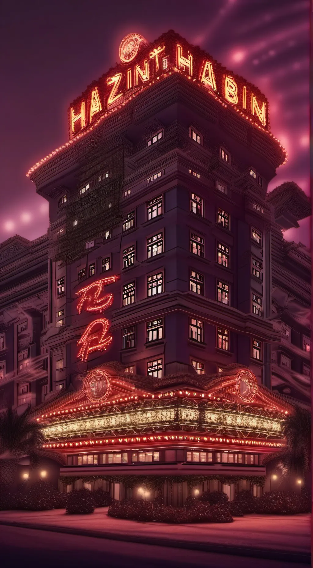 ai character: Hazbinhotel t/d background
