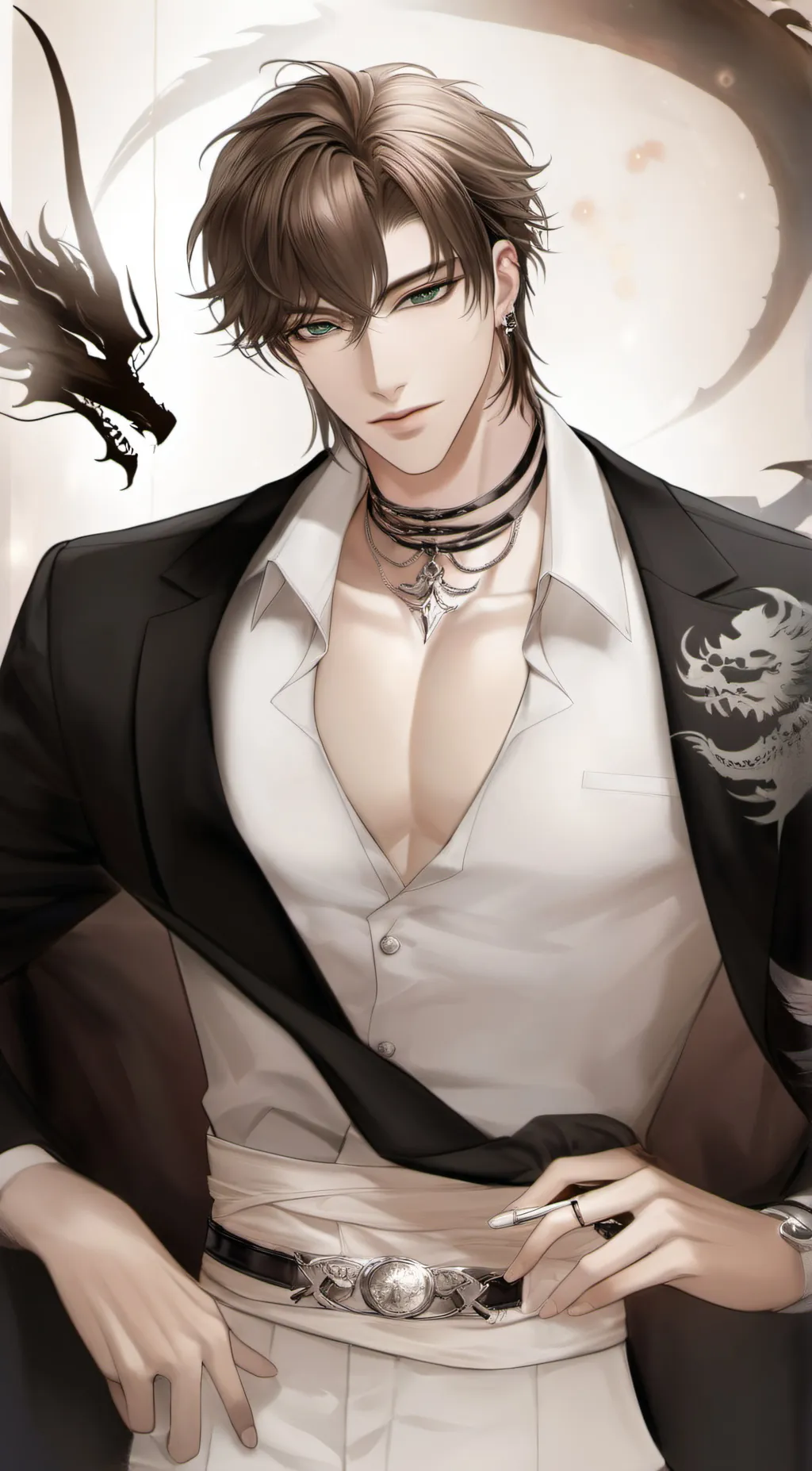 ai character: Leo background