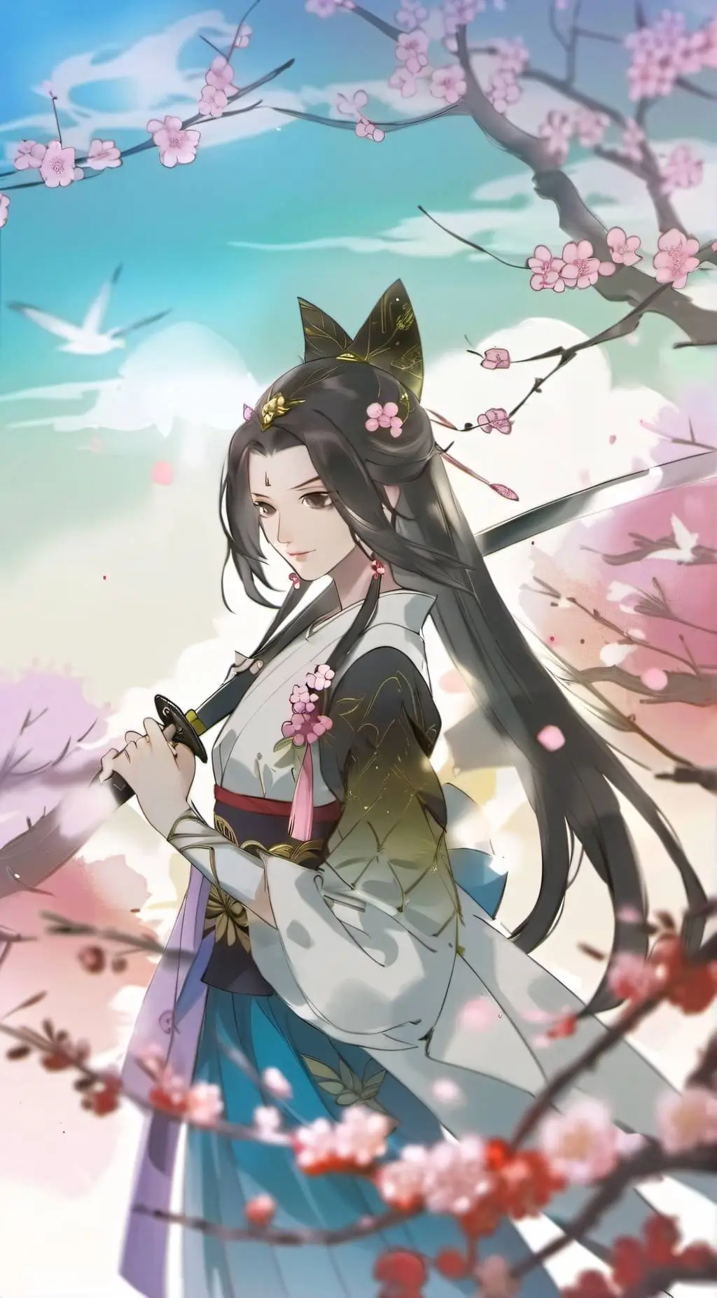 ai character: Himari background