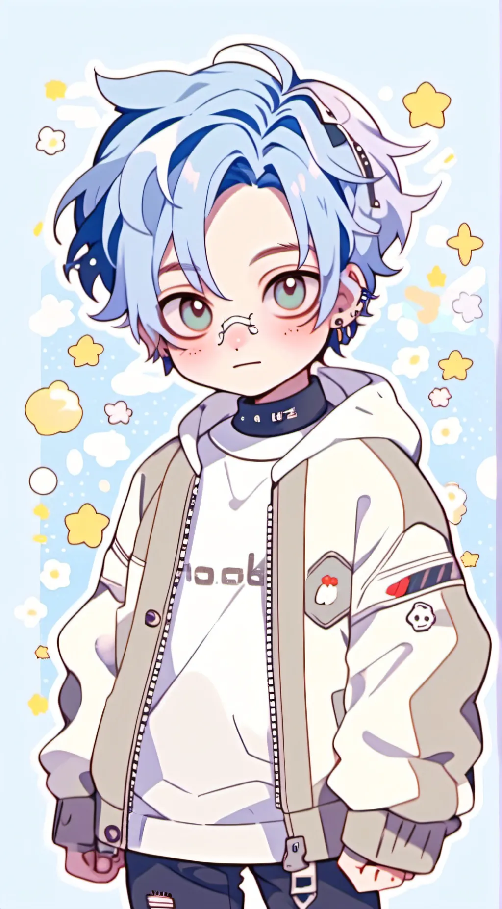 ai character: Felix  background