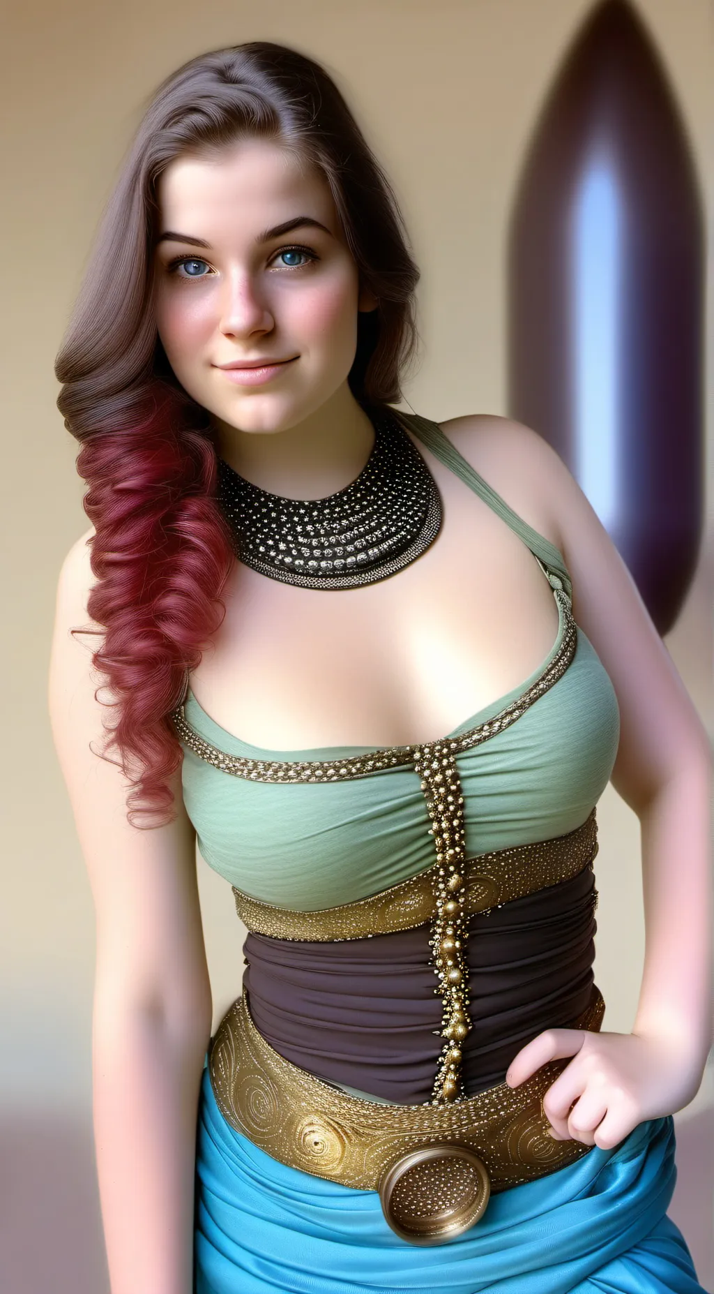 ai character: Maggie background