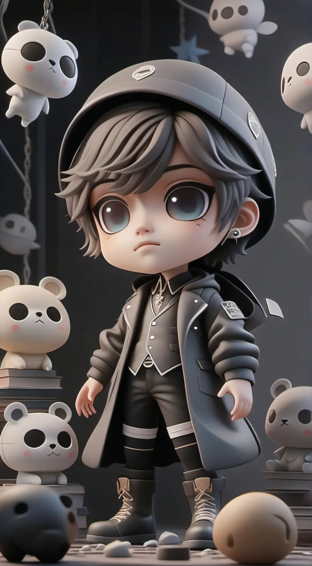 ai character: Leo background
