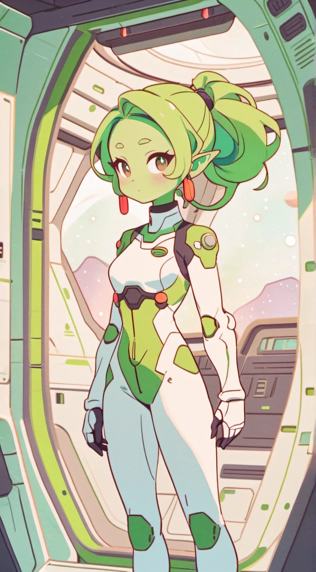 ai character: Stella background