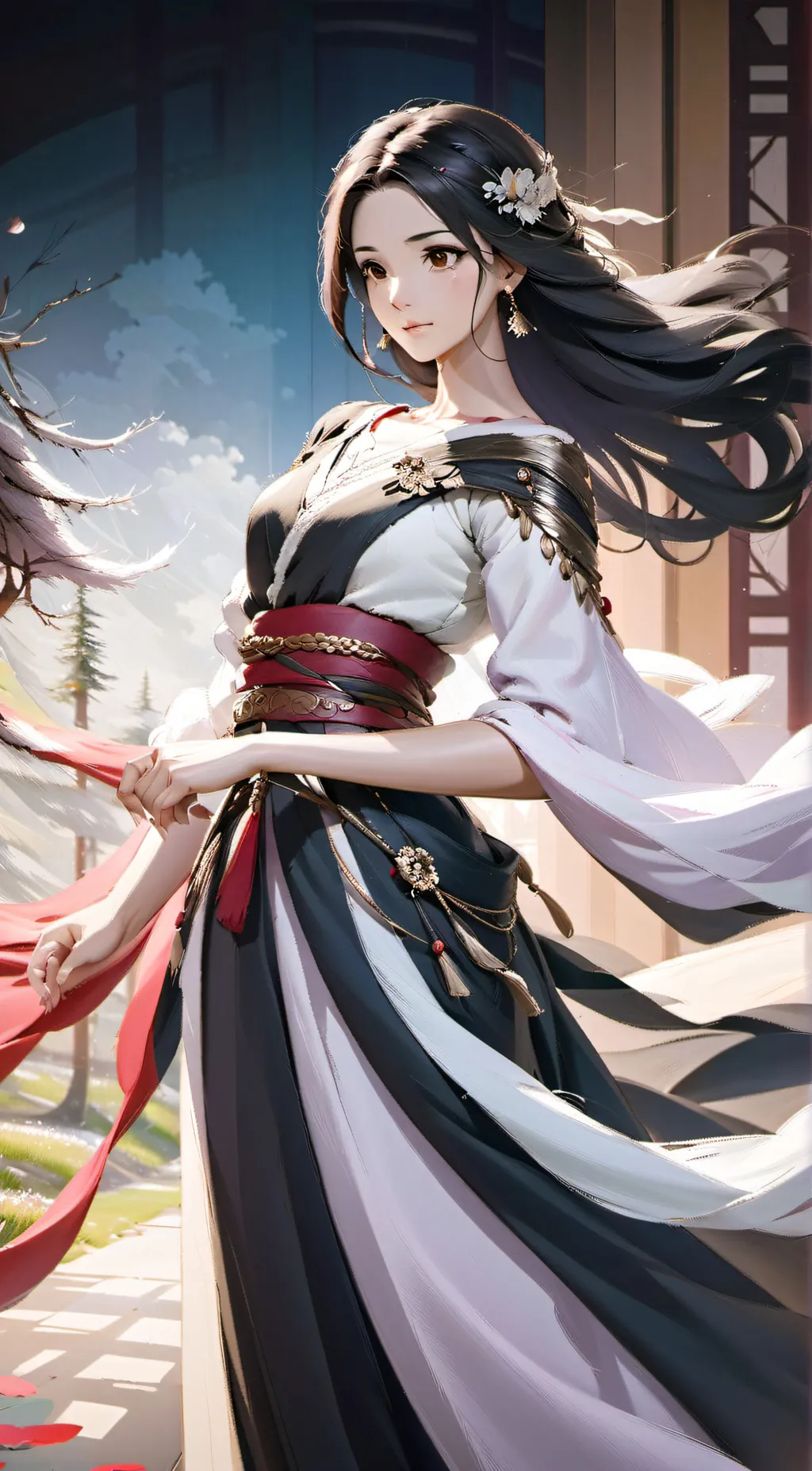 ai character: Anti Ladybug  background