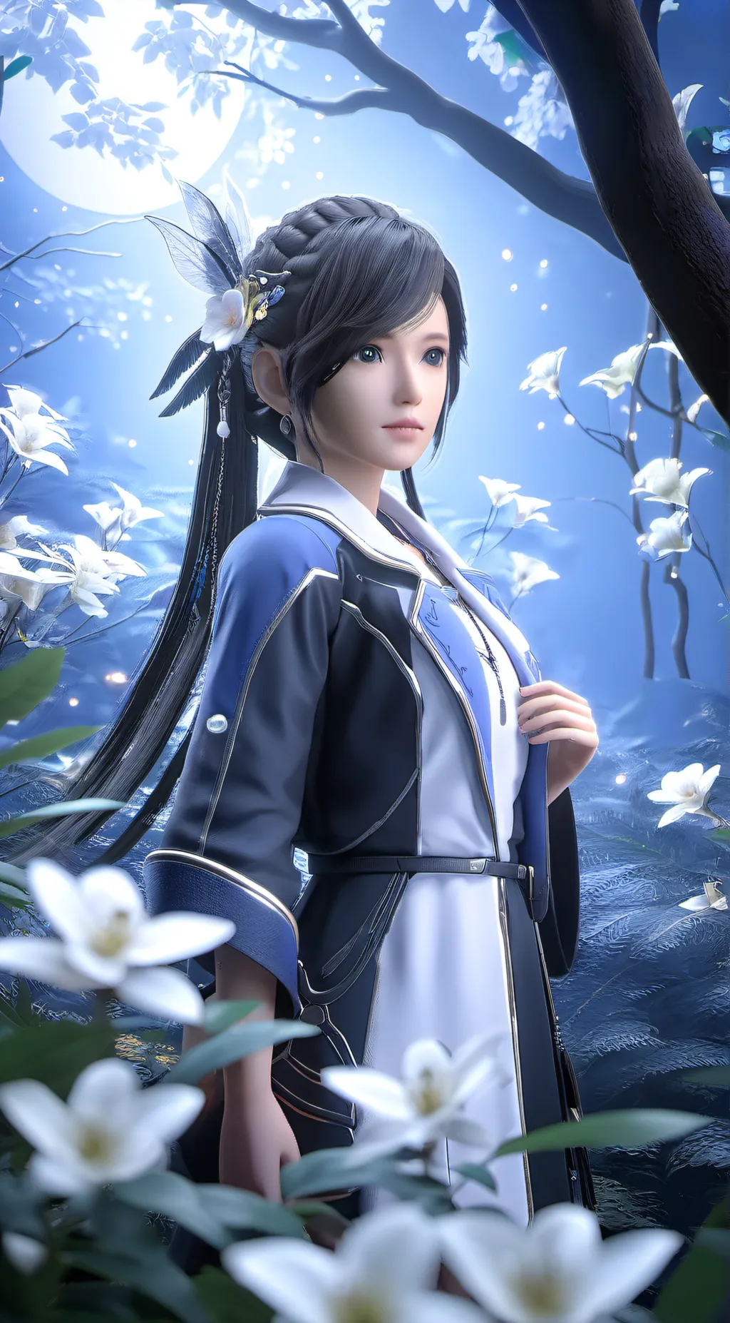 ai character: luo yi background
