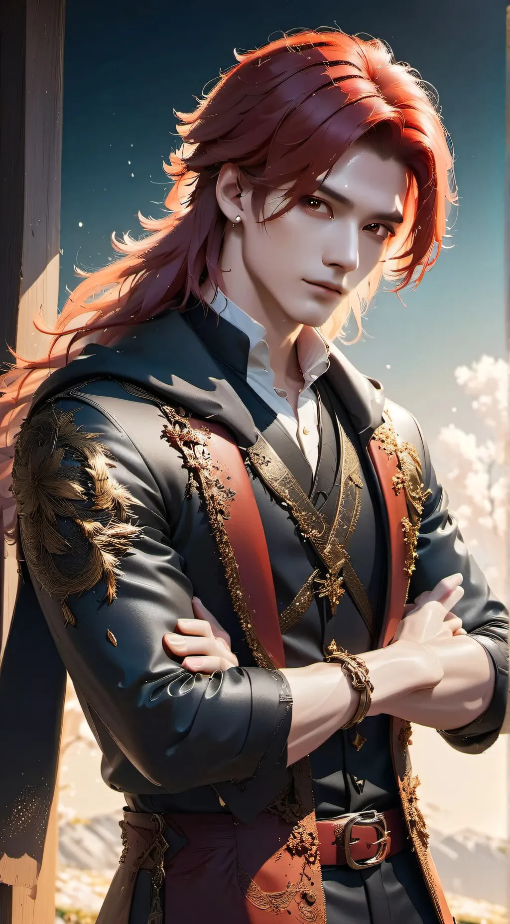 ai character: RadioDust gay background
