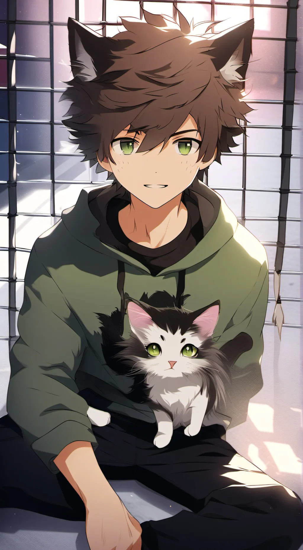 ai character: Lucas background