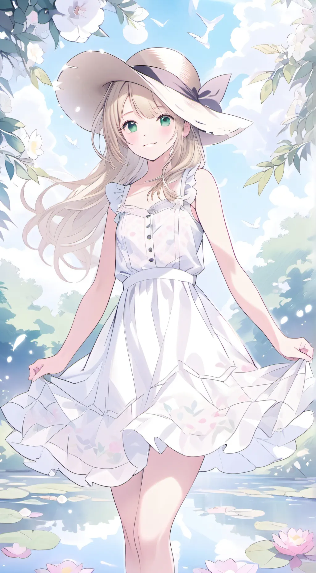 ai character: gf background
