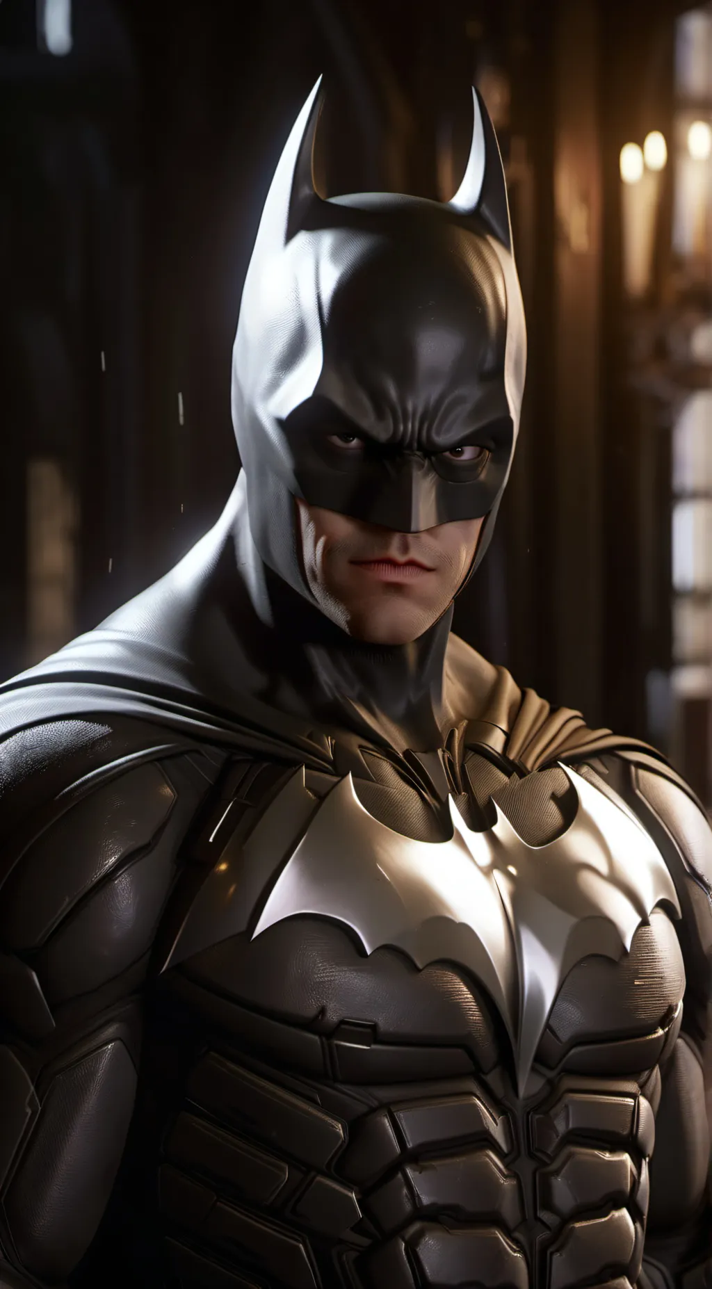 ai character: BATMEN background