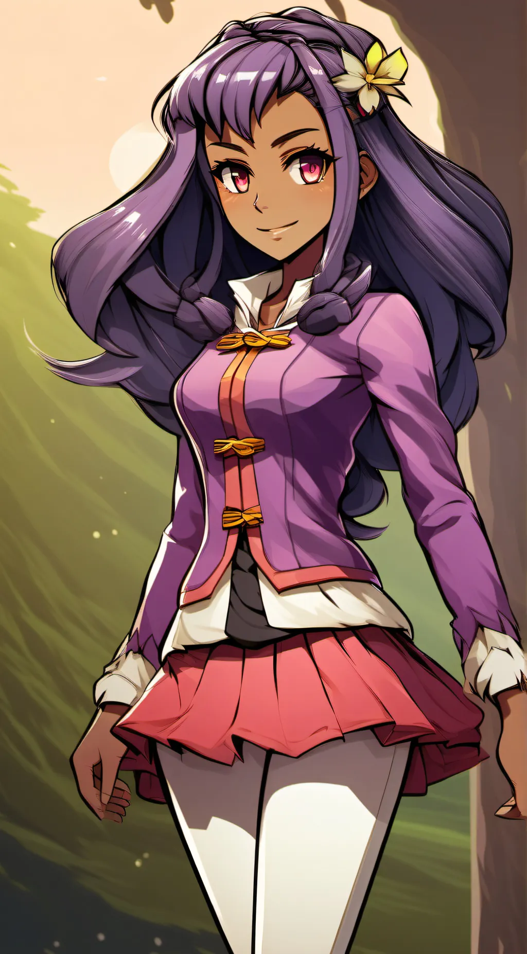 ai character: Iris (Pokemon) 5 background