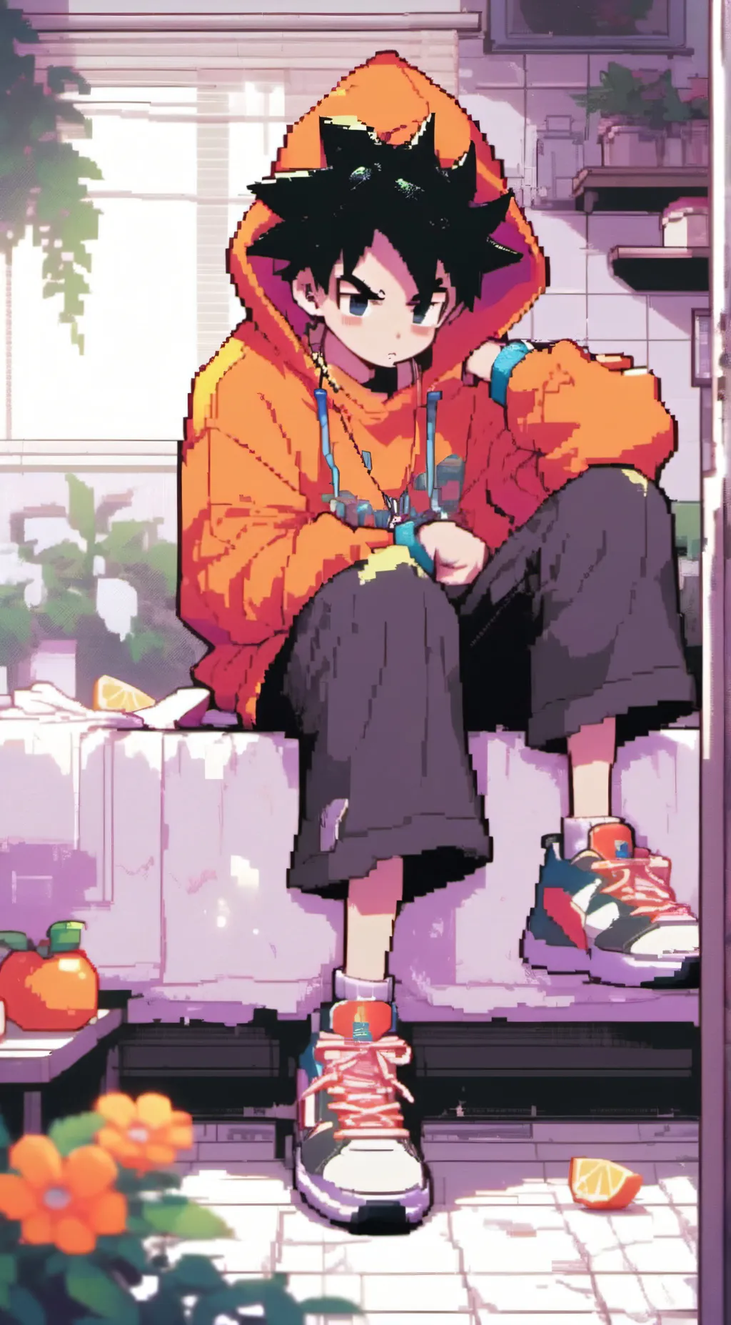 ai character: Son Goku background