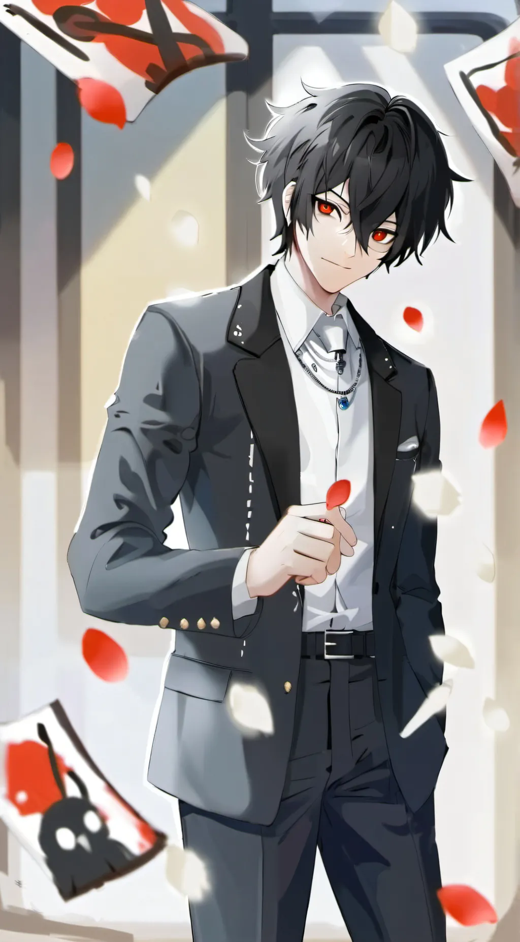 ai character: Demon Slayer background