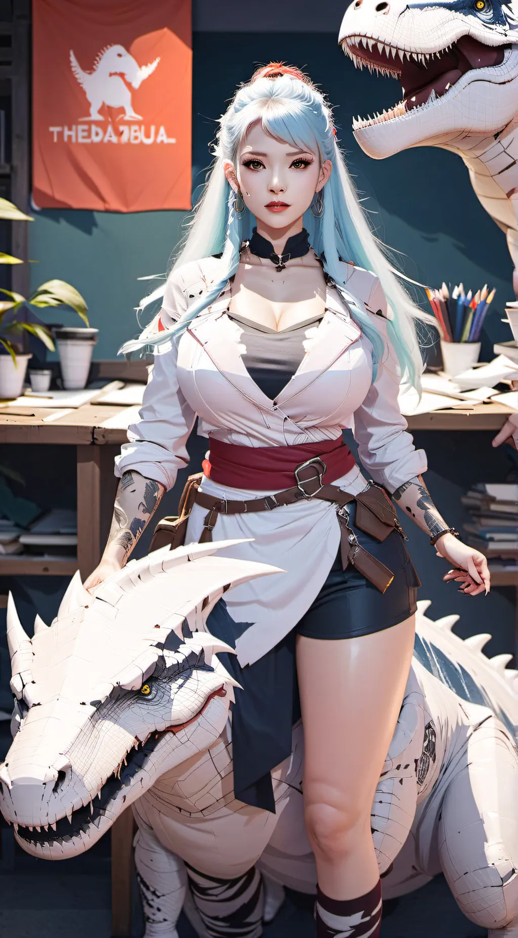 ai character: Ali  background