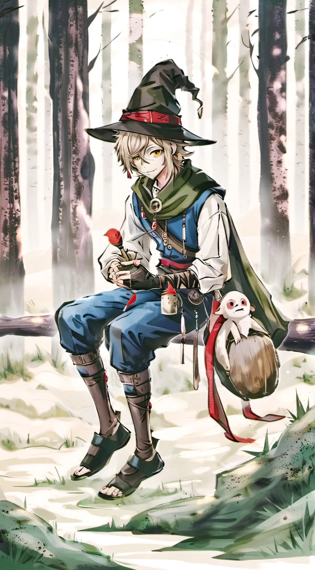 ai character: Fanntoccio human background