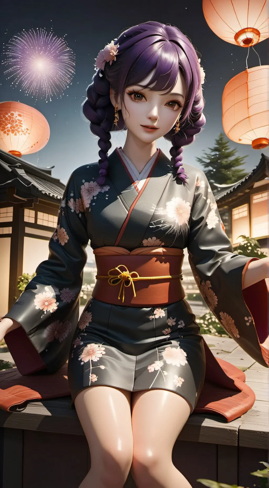 ai character: Yuka background